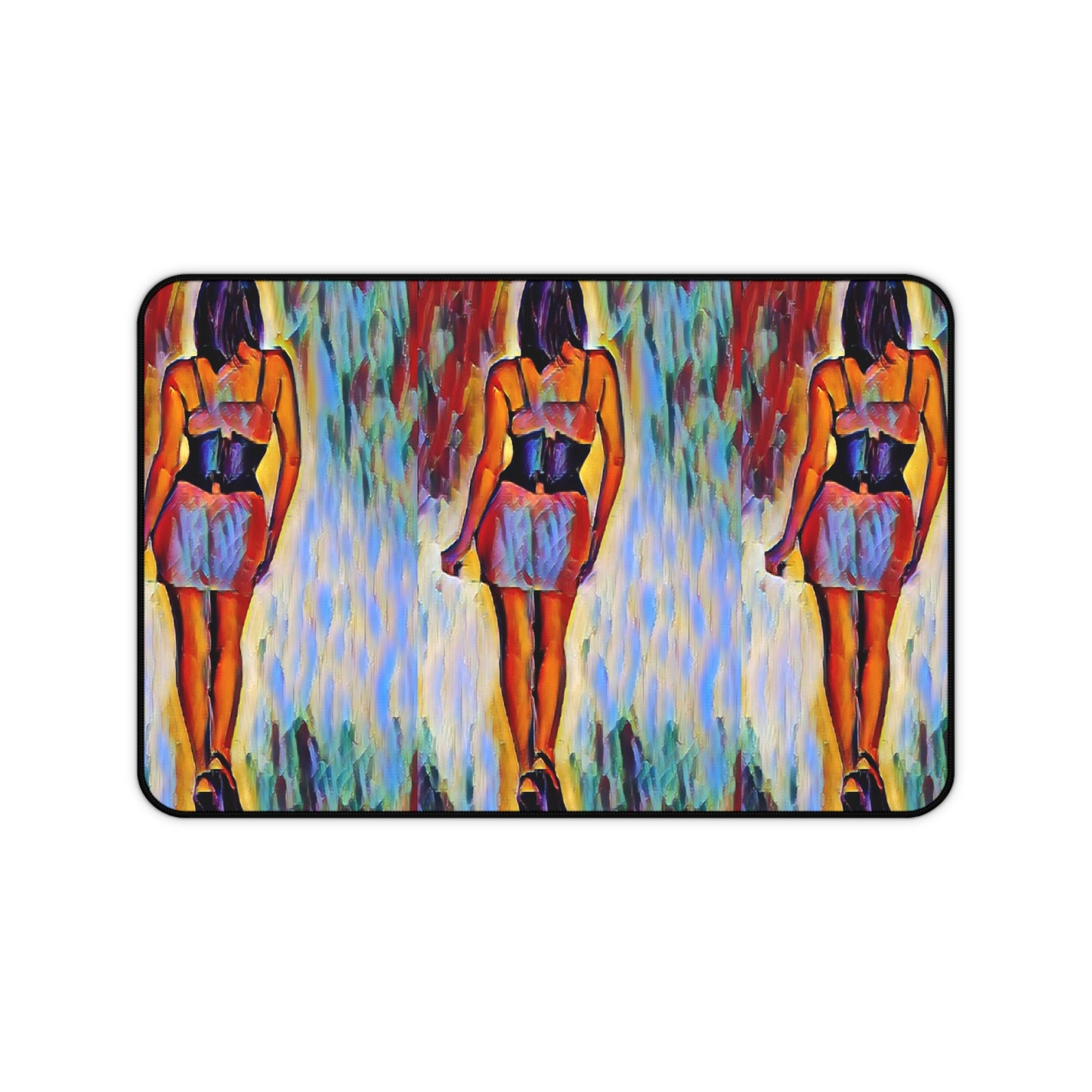 Desk Mat ... I'll Walk 'A-Hundred-Miles' In Stilettos ... Original Works ... June 2023. Central Idaho, USA ...