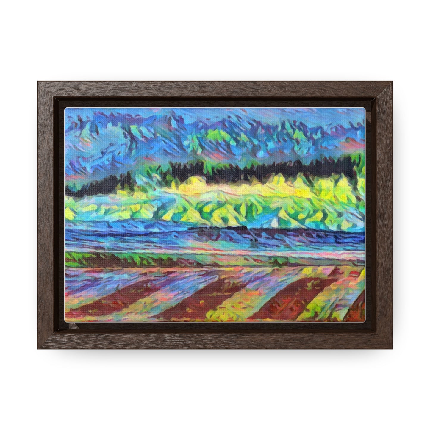 Gallery Canvas Wraps, Horizontal Frame ... On-The-Prairie .. "The Storm Is Brewing" ... Central Idaho: November 2023 ... Original Works ...