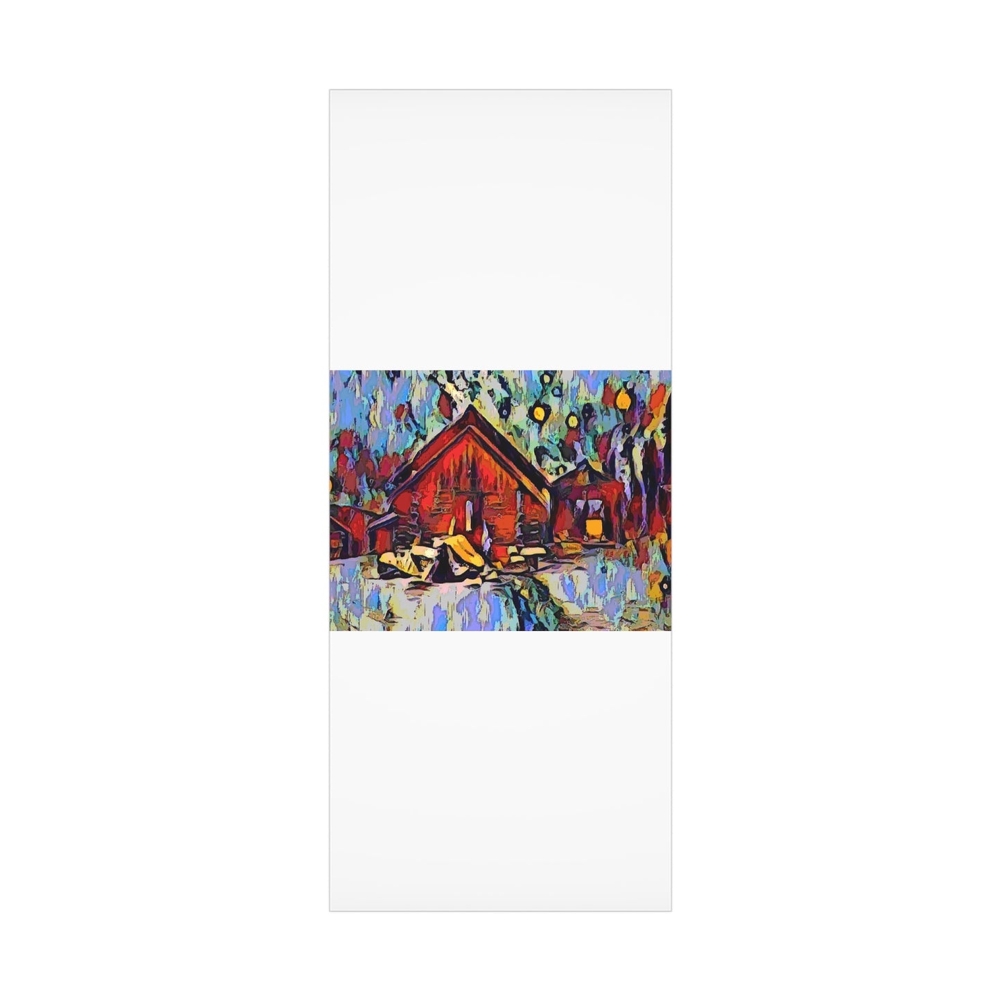 Gift Wrap Papers ... A Very Abstract "Mountain Winter Scene" ... Original Works. Copyright Phot's Photo_LODA: Les Objets D'Art. December 2023 ...