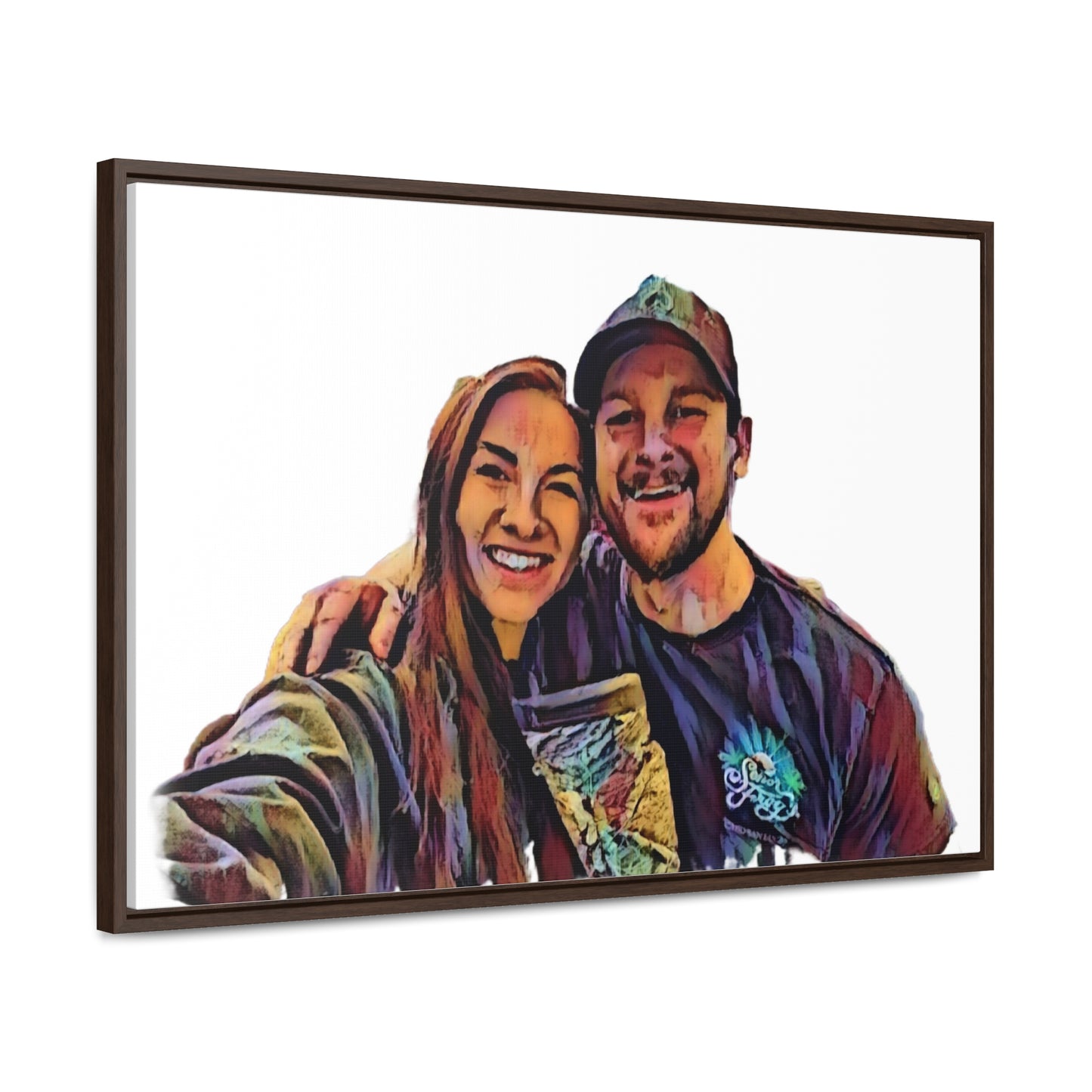 Gallery Canvas Wraps, Horizontal Frame ... "The Best Of Friends" ... Original Works ... December 2023 ... Central Idaho, USA.