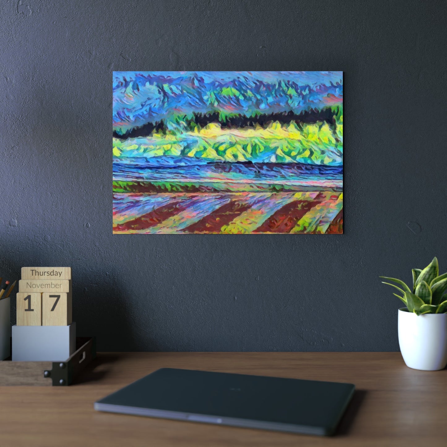 Aluminum Composite Panels ... On-The-Prairie .. "The Storm Is Brewing" ... Central Idaho: November 2023 ... Original Works ...