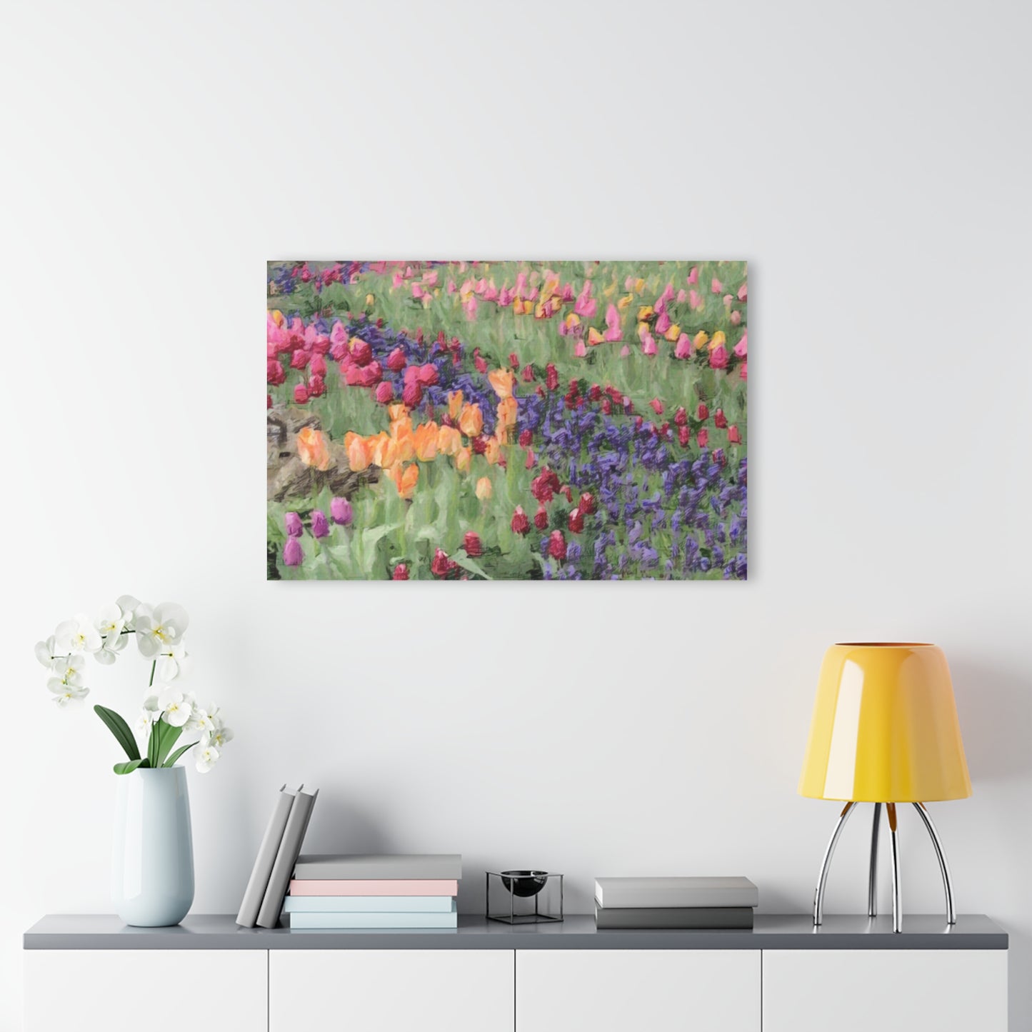 Acrylic Prints (French Cleat Hanging) ... Skagit Valley Tulips ... Skagit Valley, Washington ... Family Archives ... Original Works ... Circa 1980's ...