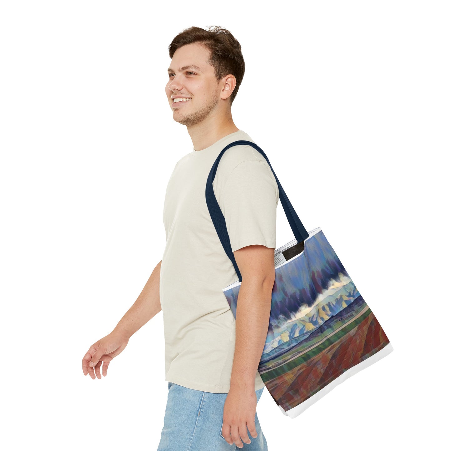 Tote Bag (AOP) ... On-The-Prairie .. "The Storm Is Brewing" ... Central Idaho: November 2023 ... Original Works ...