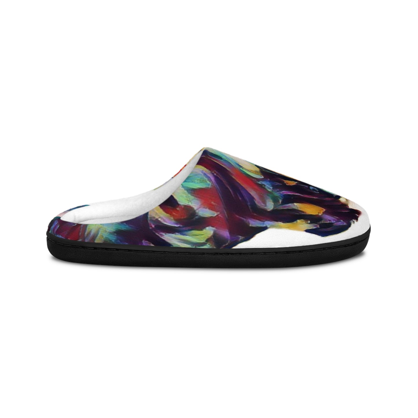 Women's Indoor Slippers ... Ozzy-Hippensteel ... "Don't Cry Now ... Dry-Your-Eyes ... On-The-Wind". Original Works. May 2023.