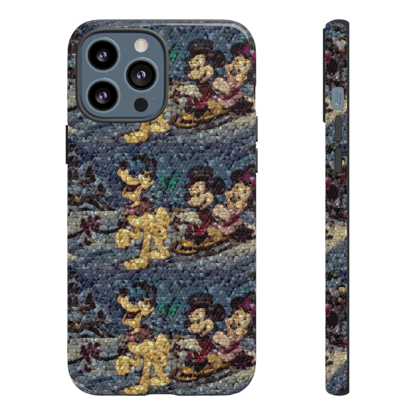 Tough Cases ... Mickey_N_Minnie Mouse & Pluto ... "A Winter Sleigh Ride" ... Original Works. Winter 2023 ...