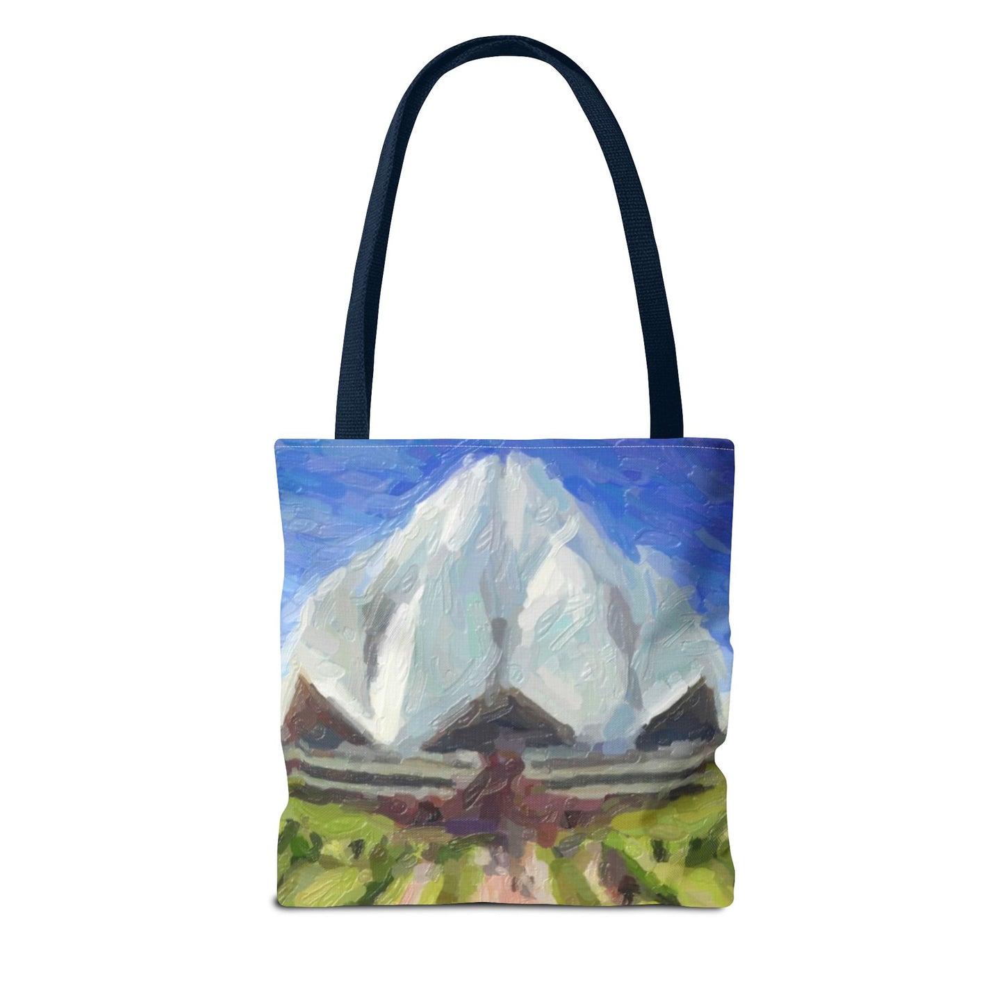 Tote Bag (AOP) ... Bahai'i-House-Of-Worship ... "New Delhi's World-Famous Lotus Temple" ... Original Works ... Delhi, India: Circa 2003-2007 ...