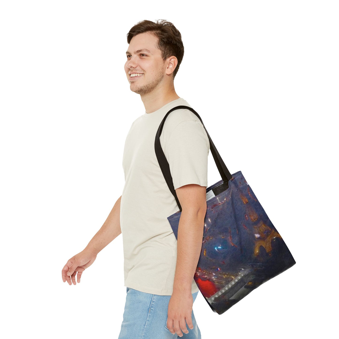 Tote Bag (AOP) ... "Jeux Olympiques de Paris" ... Paris_2024 ... 'Cérémonies d'ouverture' ... Juliet 2024 ... Original Works ...