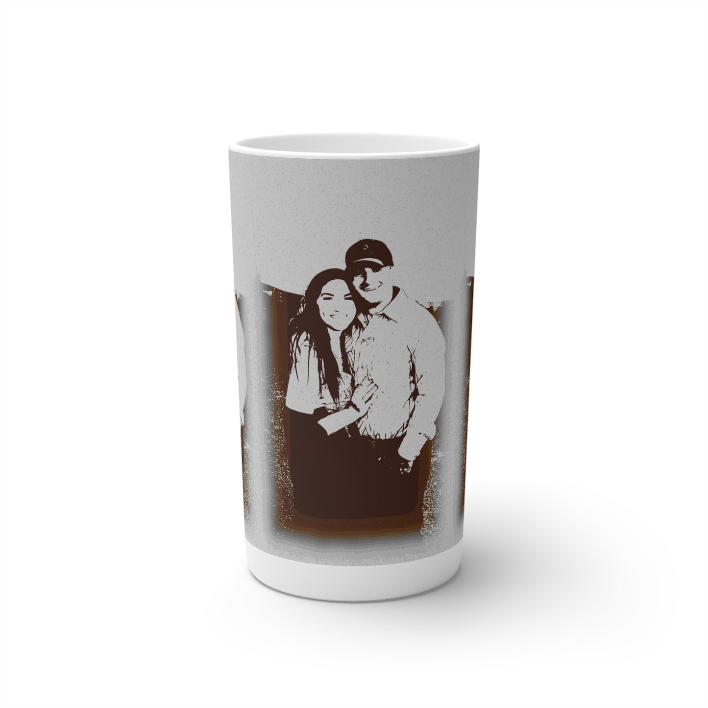 Conical Coffee Mugs (3oz, 8oz, 12oz) ... "The Best Of Friends" ... Original Works ... December 2023 ... Central Idaho, USA.