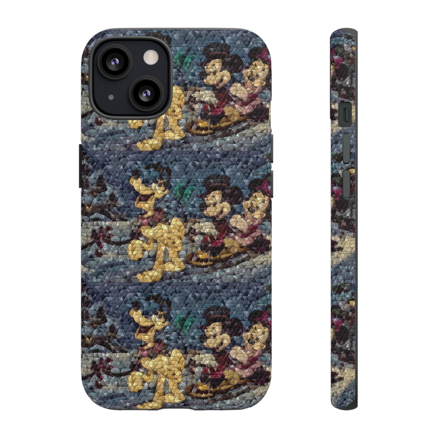 Tough Cases ... Mickey_N_Minnie Mouse & Pluto ... "A Winter Sleigh Ride" ... Original Works. Winter 2023 ...