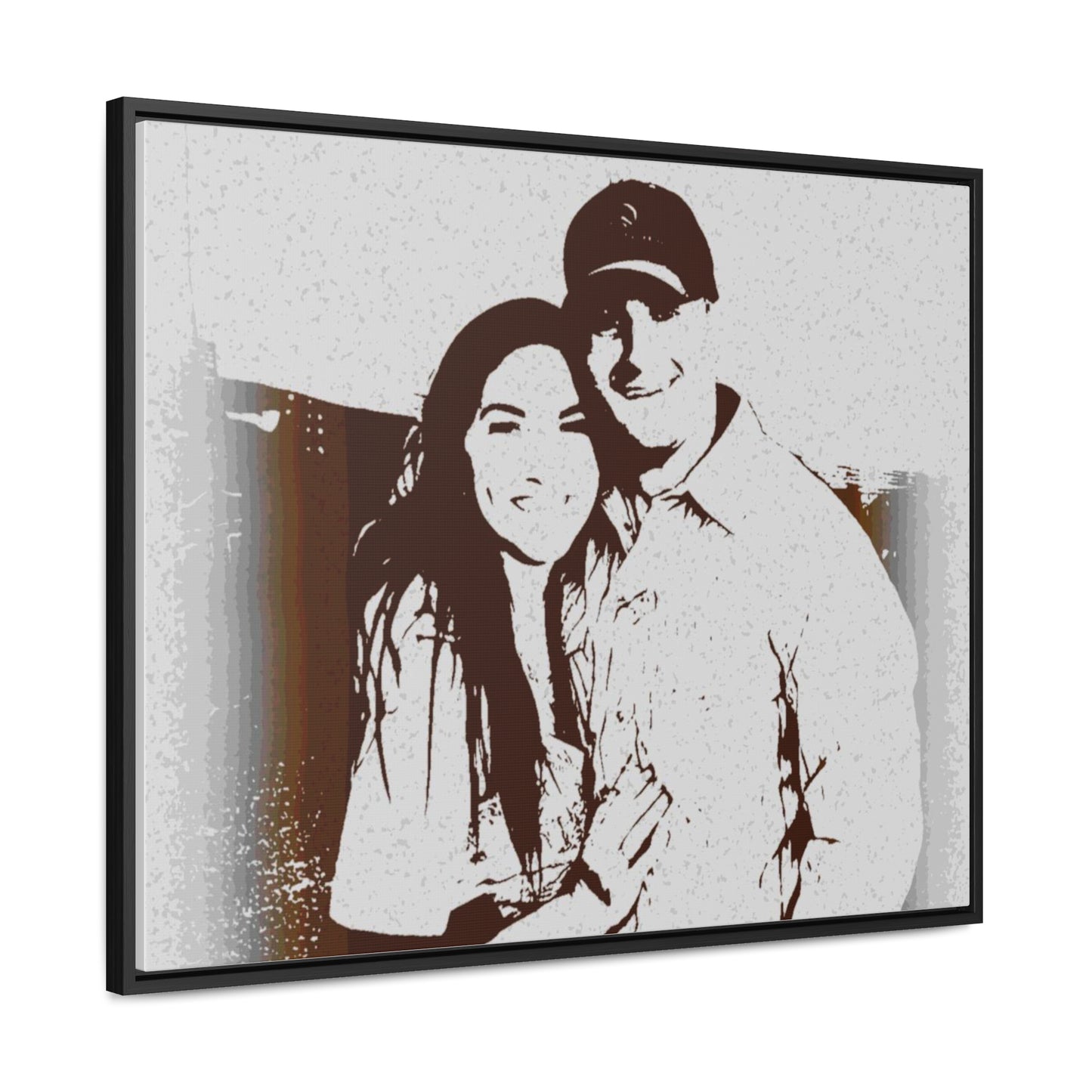 Gallery Canvas Wraps, Horizontal Frame ... "The Best Of Friends" ... Original Works ... December 2023 ... Central Idaho, USA.