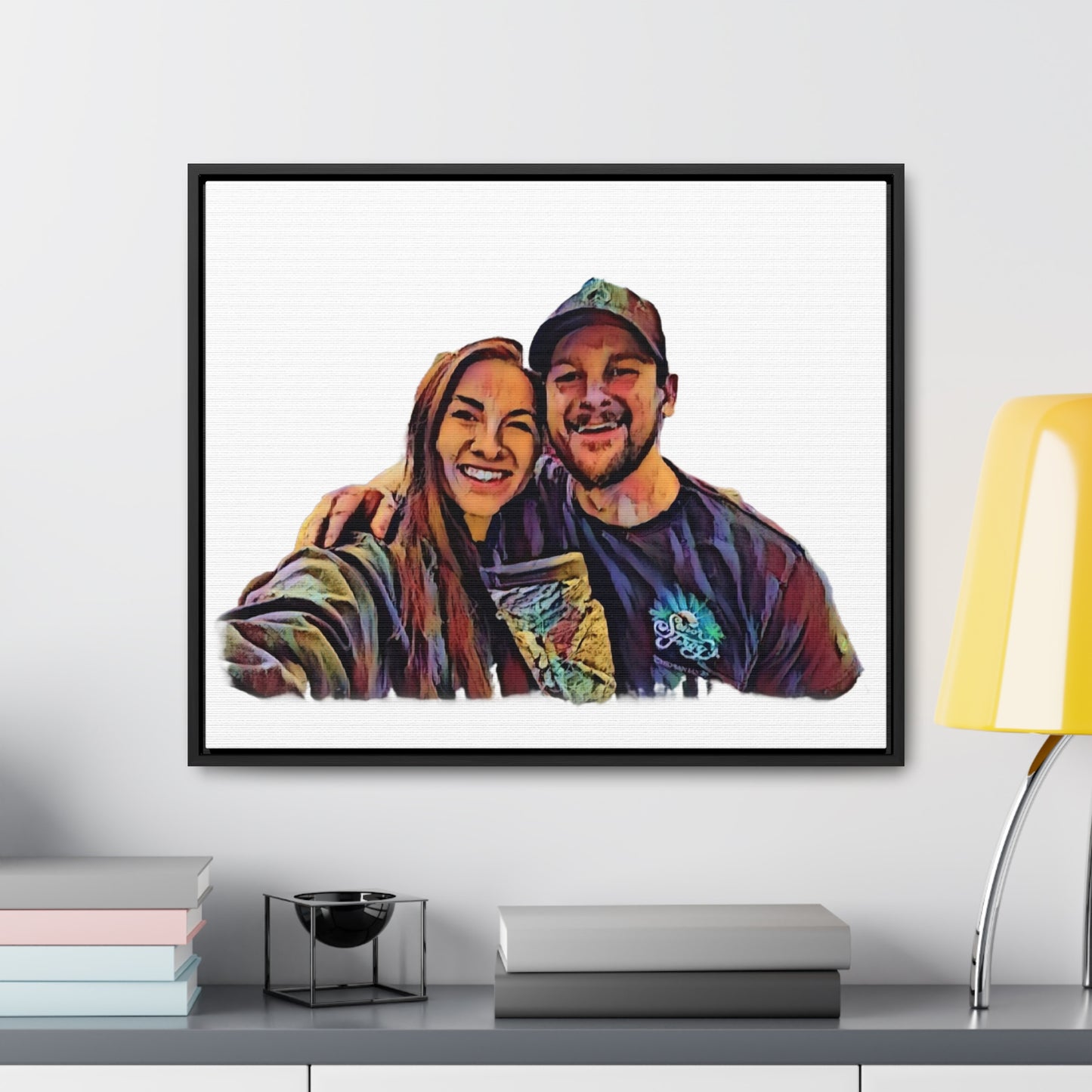 Gallery Canvas Wraps, Horizontal Frame ... "The Best Of Friends" ... Original Works ... December 2023 ... Central Idaho, USA.