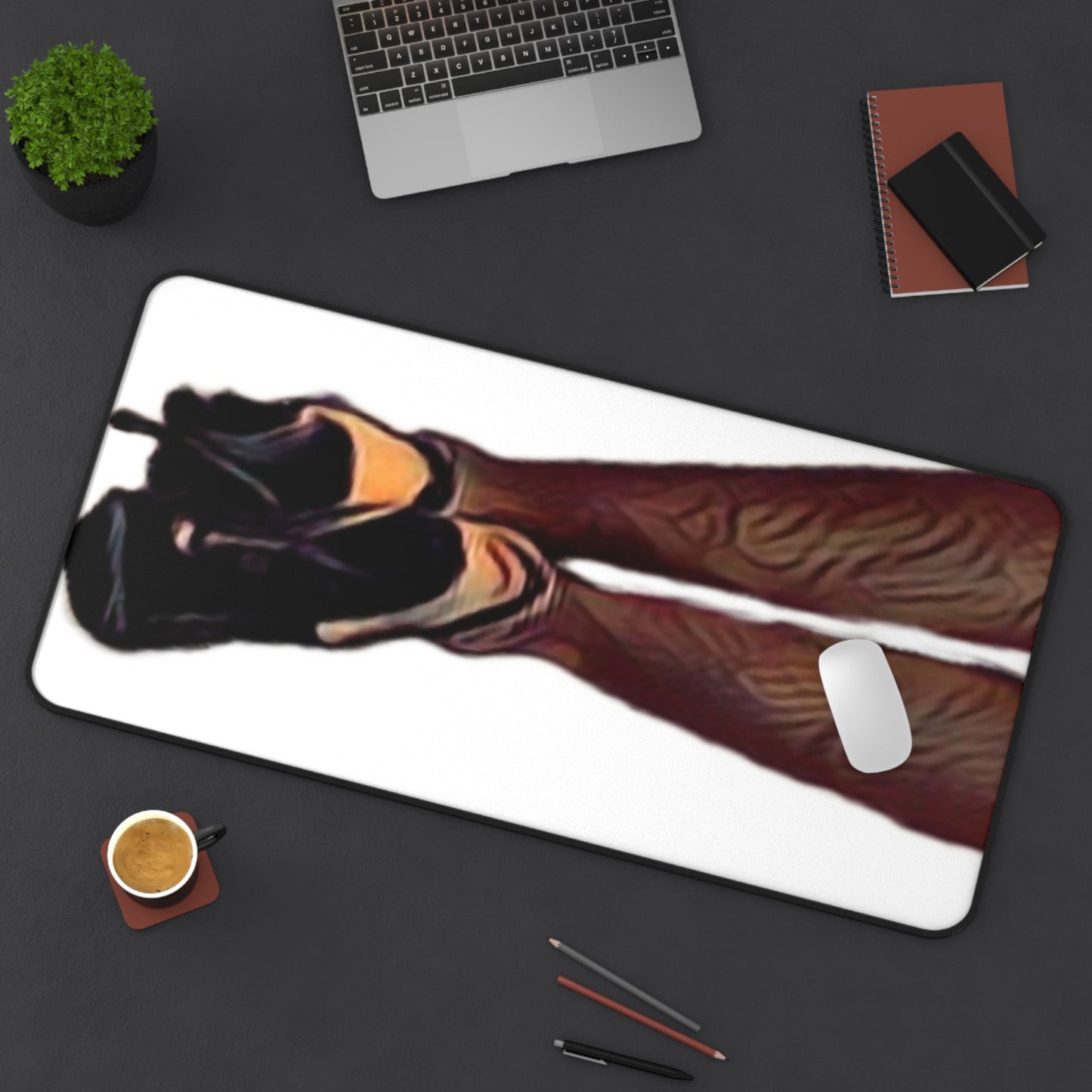 Desk Mat ... I'll Walk 'A-Hundred-Miles' In Stilettos ... Original Works ... June 2023. Central Idaho, USA ...