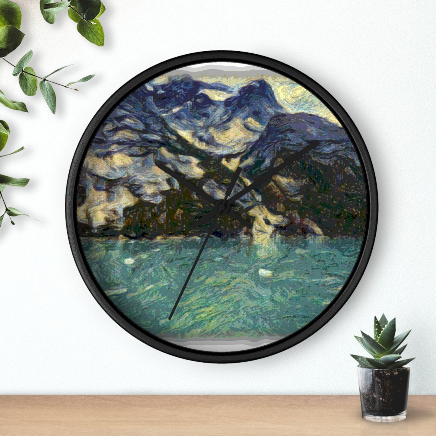 Wall Clock ... Tracy Arm Fjord ... South Of Skagway, Alaska ... Summer: June 2024 ... Original Works ...