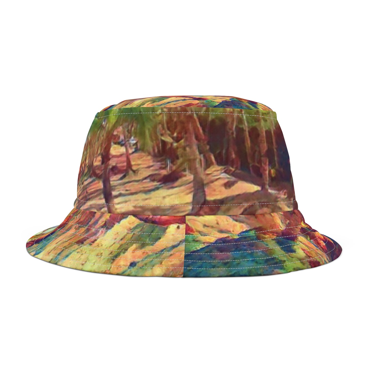 Bucket Hat (AOP) ... Blend In As Your Feet Enjoy The Sands Of ... "Walking The Beach & Pacific Oceanside Of North Kihei, Maui, Hawai'i" ... Original Works ...