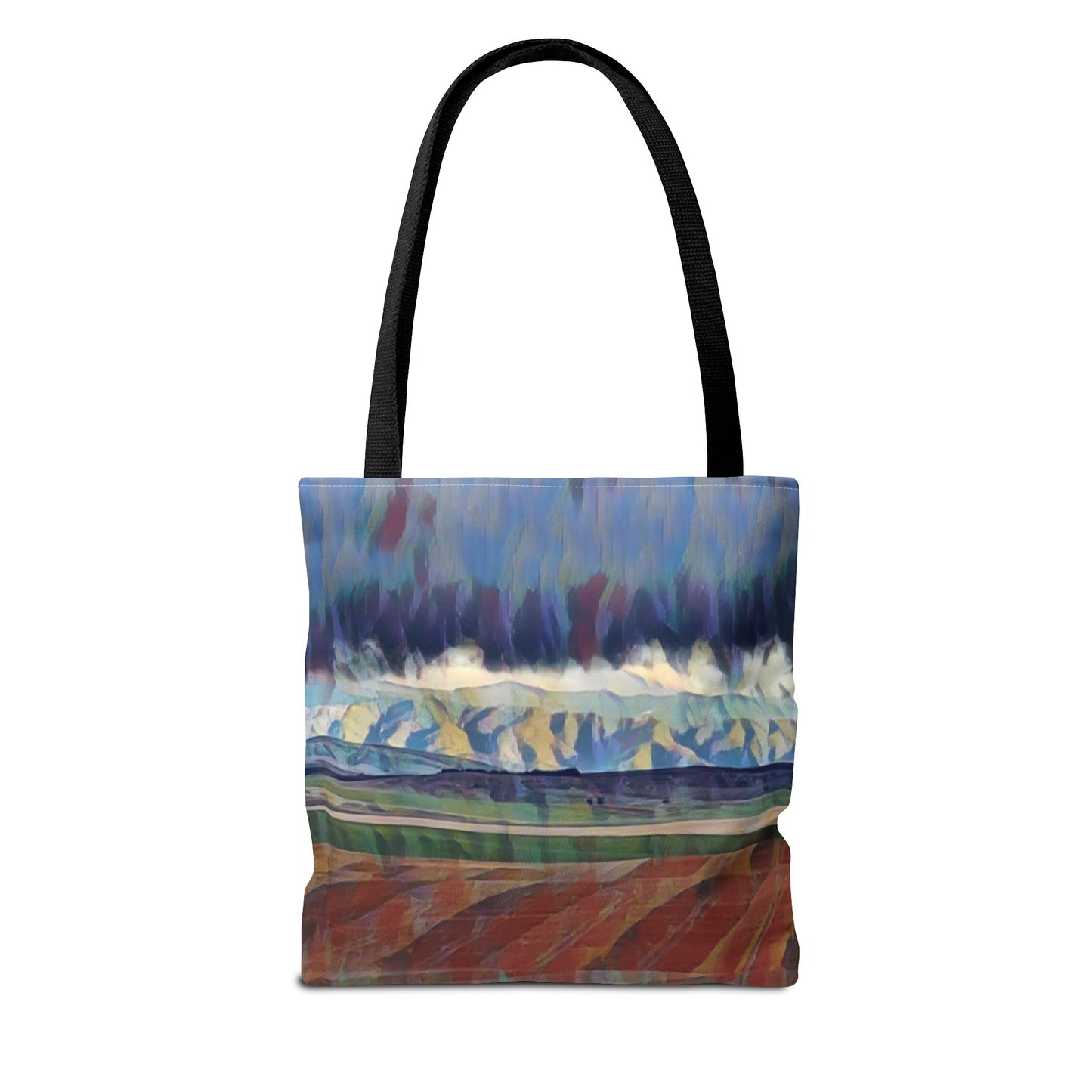 Tote Bag (AOP) ... On-The-Prairie .. "The Storm Is Brewing" ... Central Idaho: November 2023 ... Original Works ...