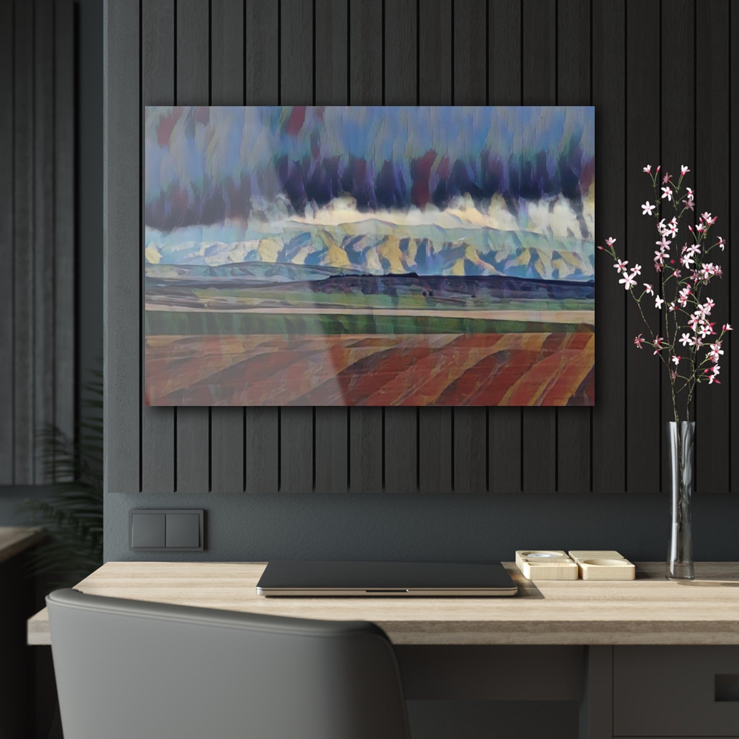 Acrylic Prints ... On-The-Prairie .. "The Storm Is Brewing" ... Central Idaho: November 2023 ... Original Works ...