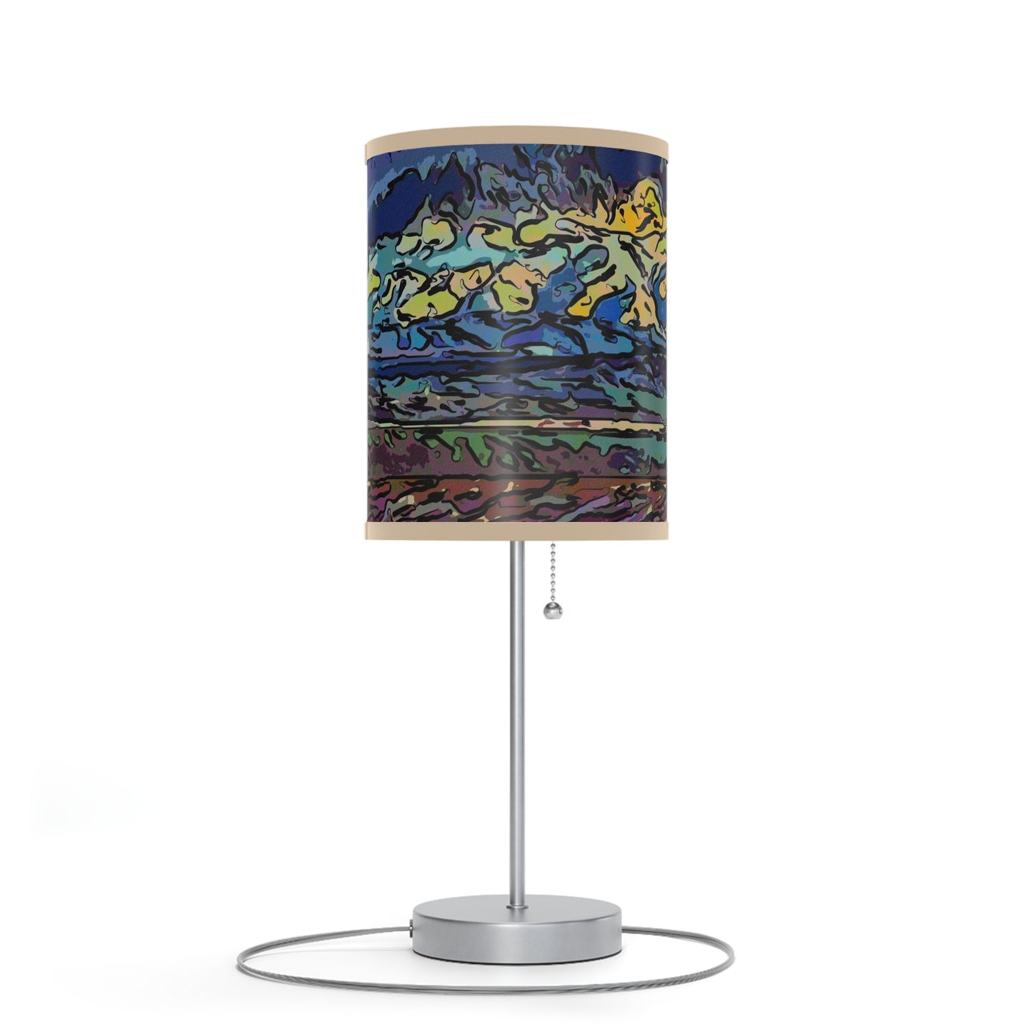 Lamp on a Stand, US|CA plug ...  On-The-Prairie .. "The Storm Is Brewing" ... Central Idaho: November 2023 ... Original Works ...