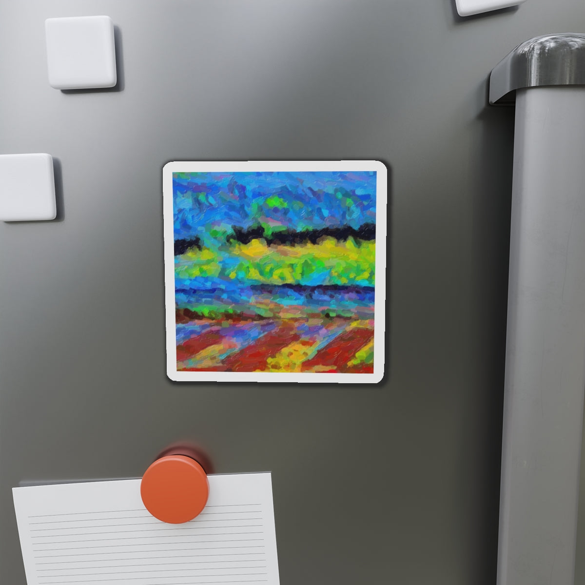 Die-Cut Magnets ... On-The-Prairie .. "The Storm Is Brewing" ... Central Idaho: November 2023 ... Original Works  ...