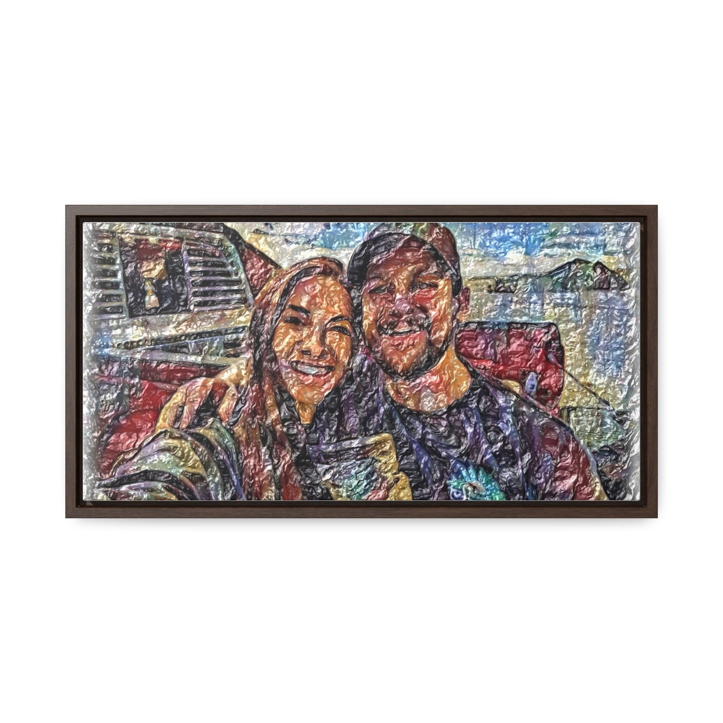 Gallery Canvas Wraps, Horizontal Frame ... "The Best Of Friends" ... Original Works ... December 2023 ... Central Idaho, USA.