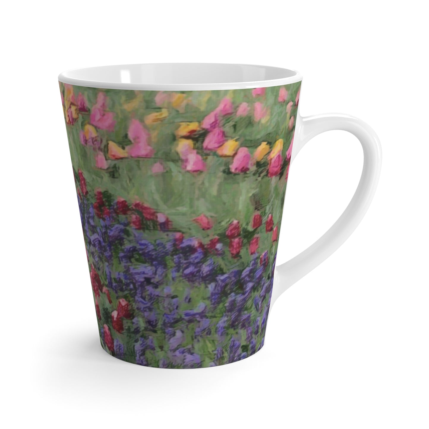 Latte Mug ... Skagit Valley Tulips ... Skagit Valley, Washington ... Family Archives ... Original Works ... Circa 1980's ...