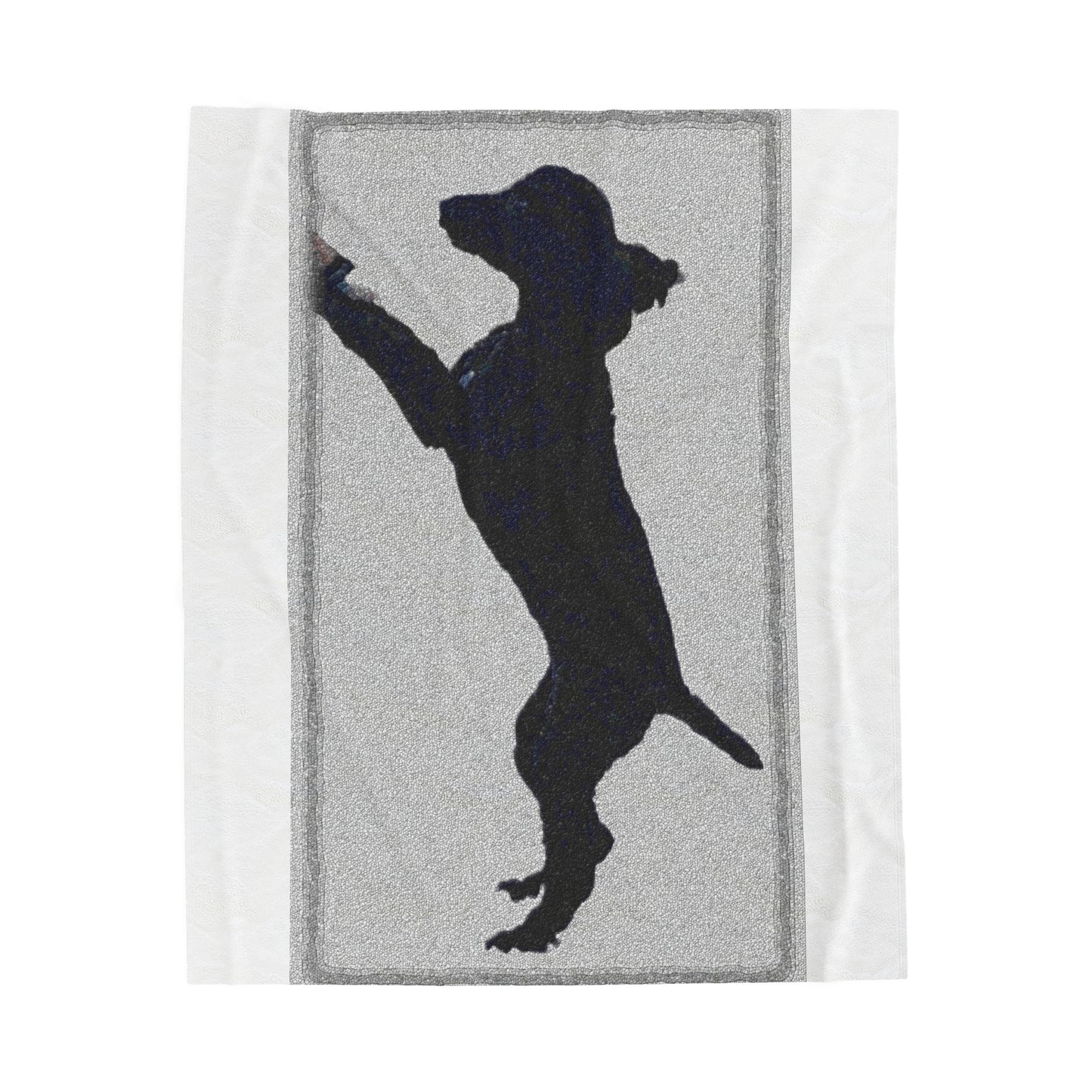 Velveteen Plush Blanket ... Jett Stenzel ... "Having Fun With Dad & Friends" ... Rhett Creek, Idaho ... Spring 2023 ... Original Works ...