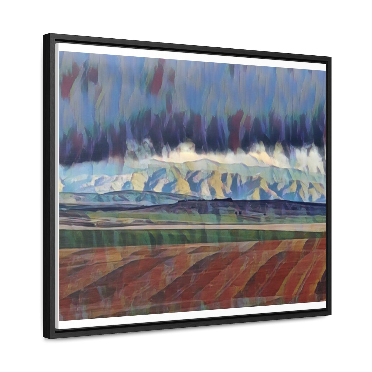 Gallery Canvas Wraps, Horizontal Frame ... On-The-Prairie .. "The Storm Is Brewing" ... Central Idaho: November 2023 ... Original Works ...