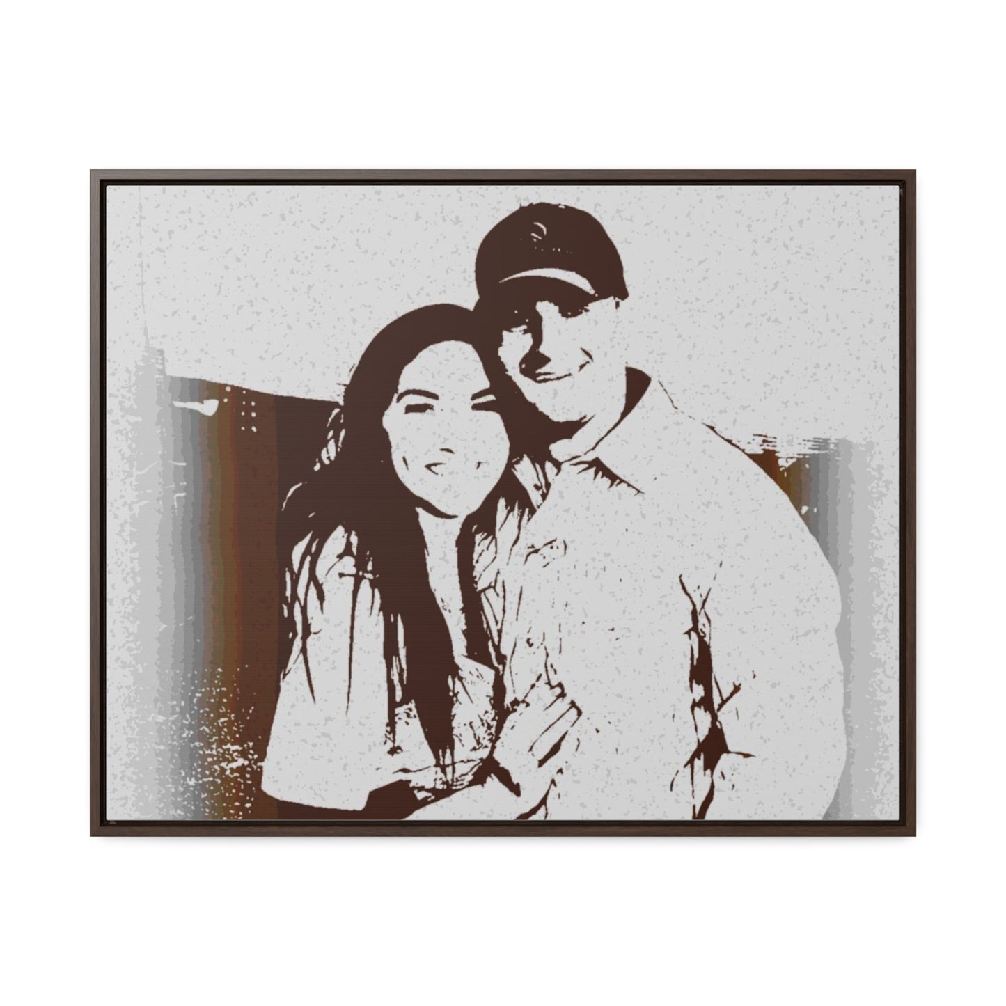Gallery Canvas Wraps, Horizontal Frame ... "The Best Of Friends" ... Original Works ... December 2023 ... Central Idaho, USA.