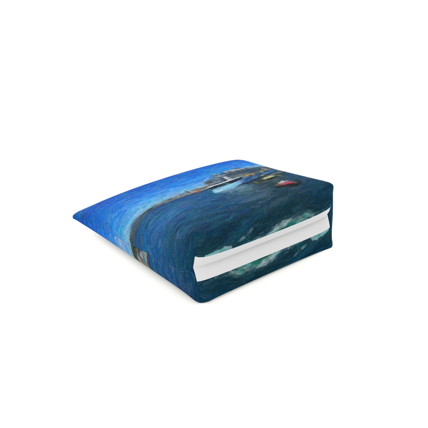 Cotton Cosmetic Bag ... Into Vancouver Harbor We Arrive: Celebrity Edge-Cruise ... Vancouver, British Columbia ... June 2024 ... Original Works
