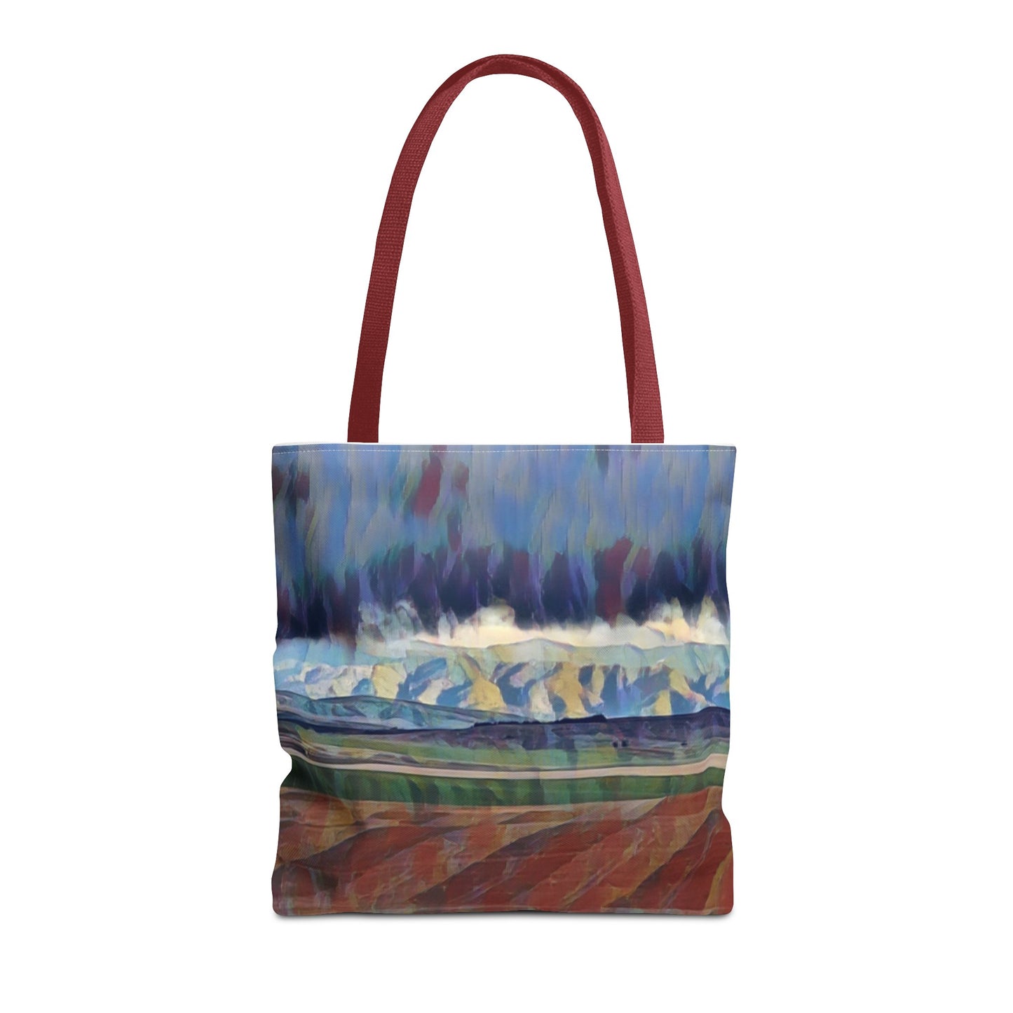 Tote Bag (AOP) ... On-The-Prairie .. "The Storm Is Brewing" ... Central Idaho: November 2023 ... Original Works ...