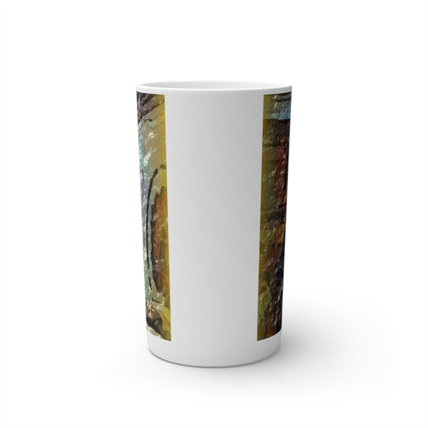 Conical Coffee Mugs (3oz, 8oz, 12oz) ... Ozzie-Hippensteel ... "Don't Cry Now ... Dry-Your_Eyes ... On The Wind". Oriignal Works. May 2023.
