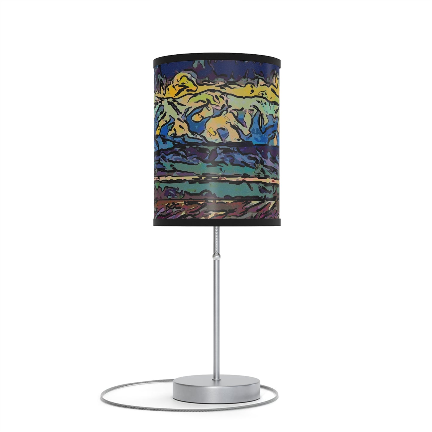 Lamp on a Stand, US|CA plug ...  On-The-Prairie .. "The Storm Is Brewing" ... Central Idaho: November 2023 ... Original Works ...