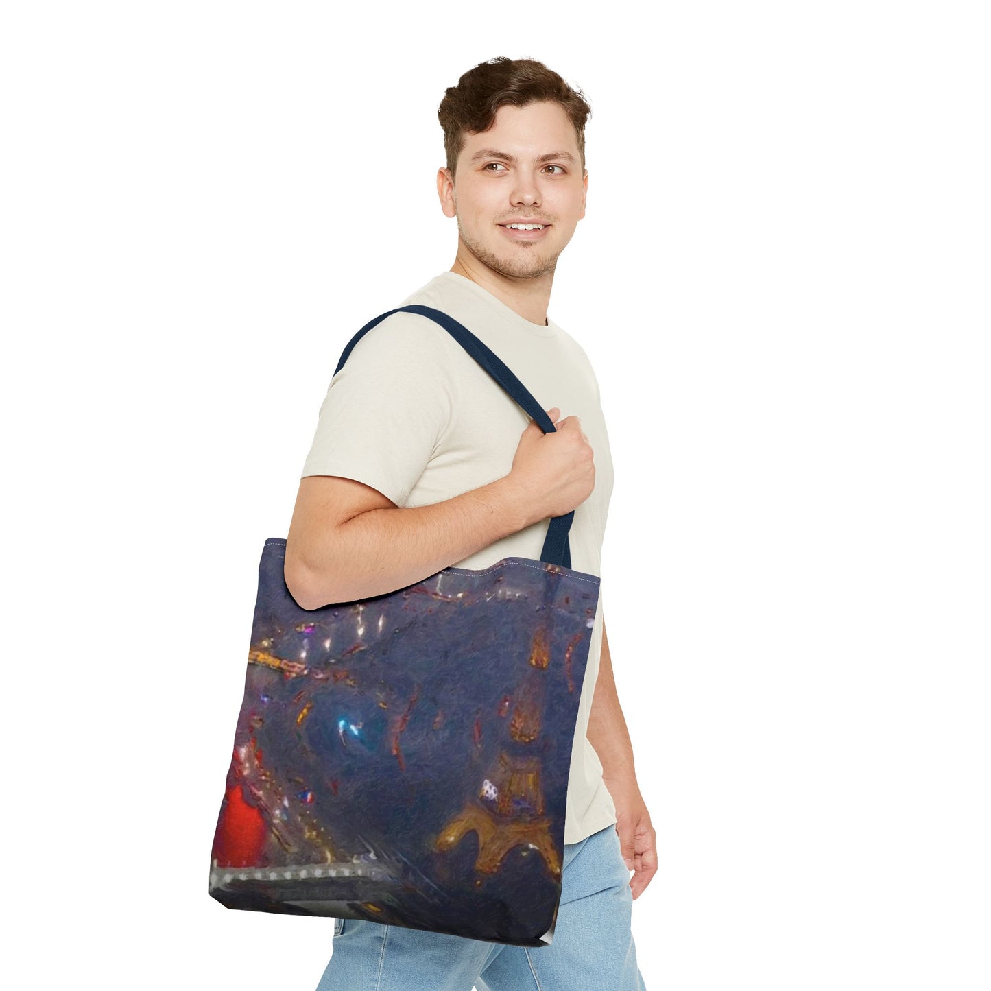 Tote Bag (AOP) ... "Jeux Olympiques de Paris" ... Paris_2024 ... 'Cérémonies d'ouverture' ... Juliet 2024 ... Original Works ...
