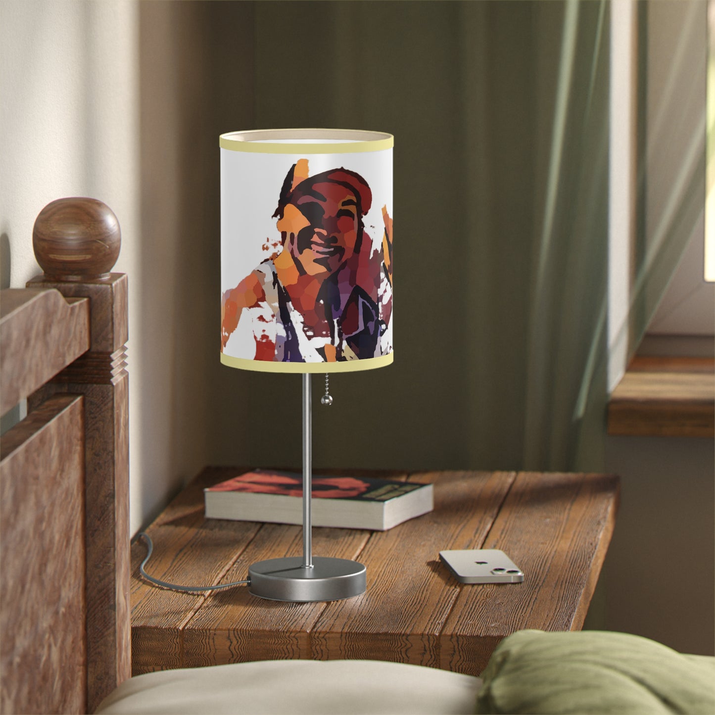 Lamp on a Stand, US|CA plug ... "The Best Of Friends" ... Original Works ... December 2023 ... Central Idaho, USA.