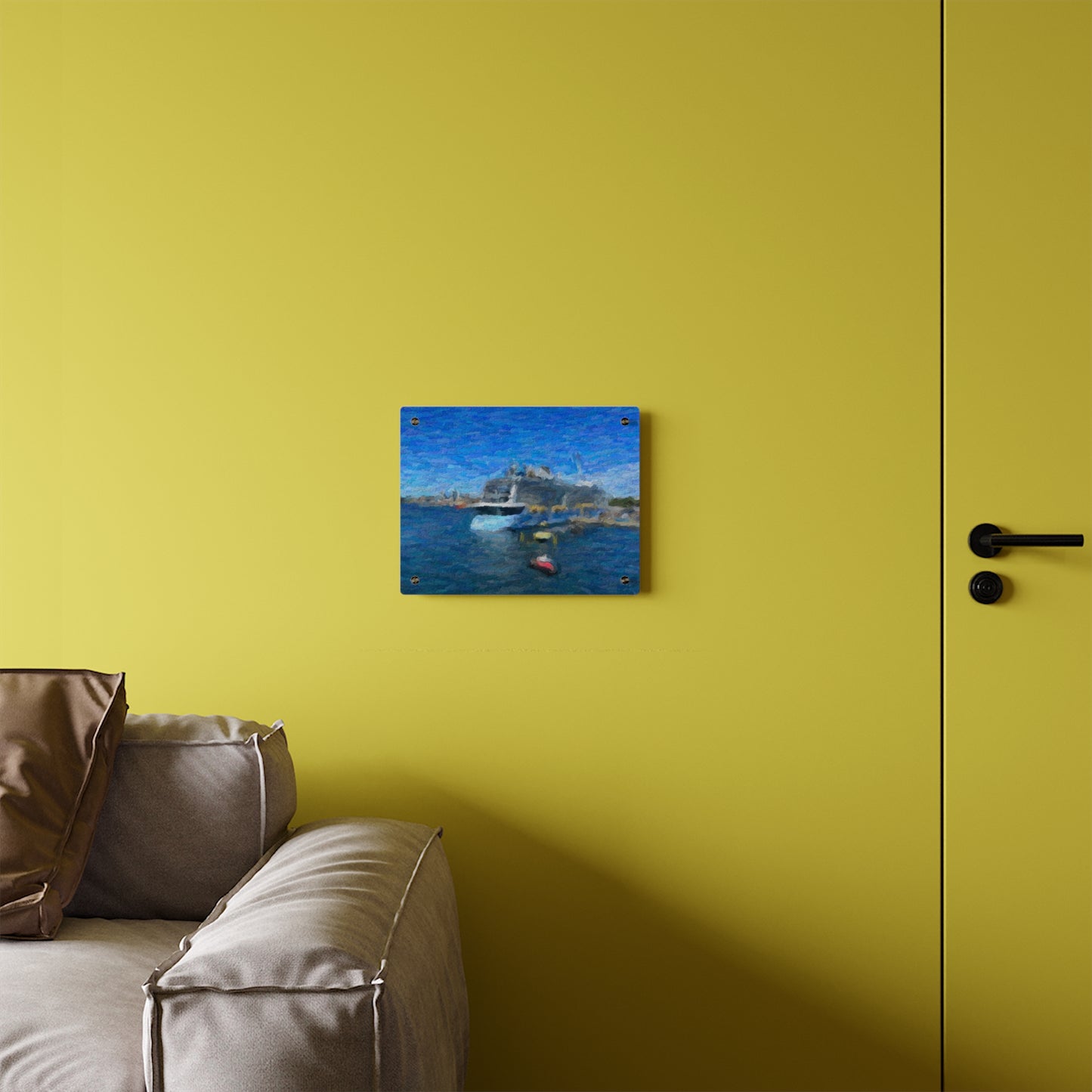Acrylic Wall Art Panels... Into Vancouver Harbor We Arrive: Celebrity Edge-Cruise ... Vancouver, British Columbia ... June 2024 ... Original Works