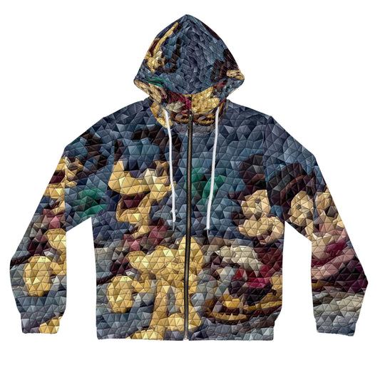 Women’s Full-Zip Hoodie (AOP) ... Mickey_N_Minnie Mouse & Pluto ... "A Winter Sleigh Ride" ... Original Works. Winter 2023 ...