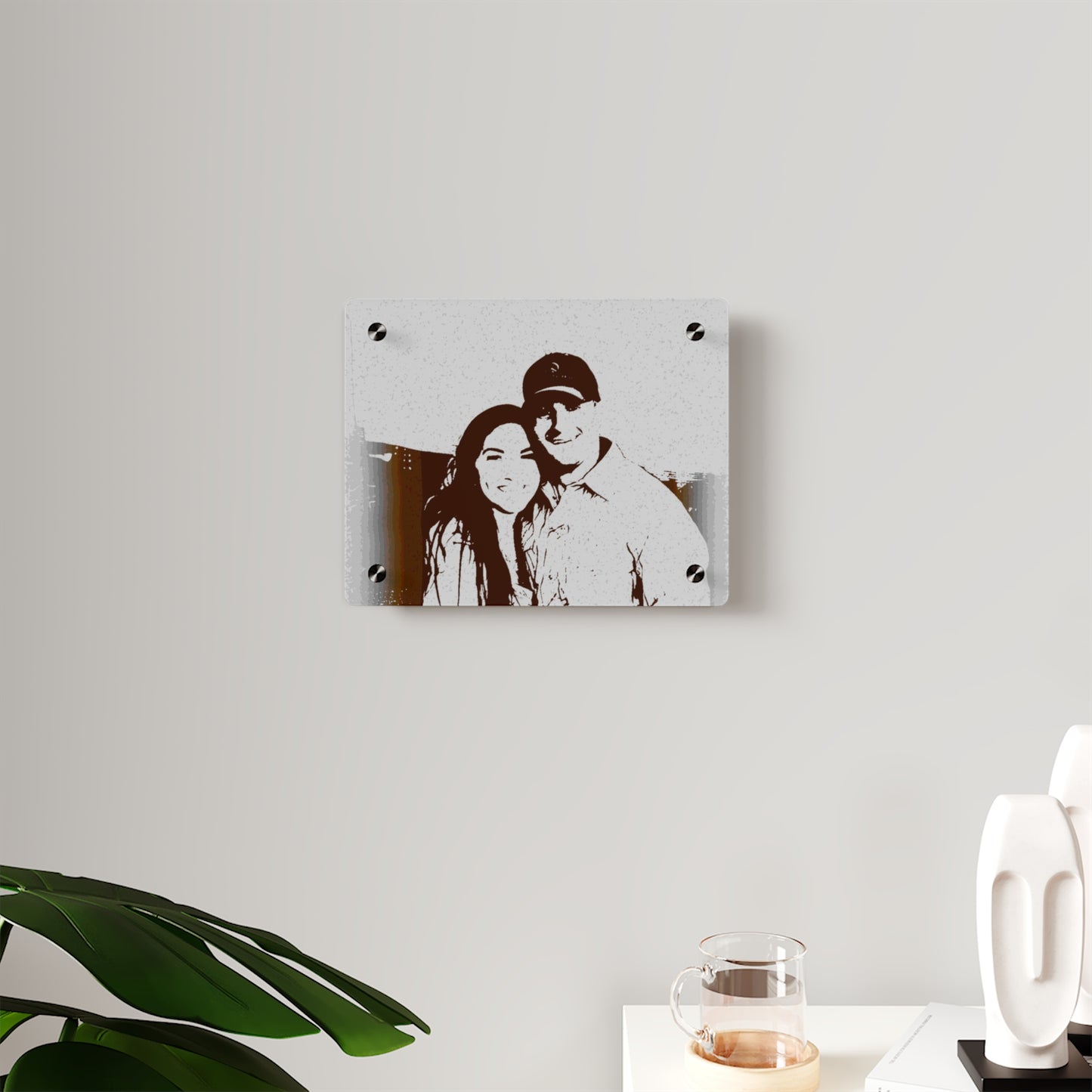 Acrylic Wall Art Panels ... "The Best Of Friends" ... Original Works ... December 2023 ... Central Idaho, USA.
