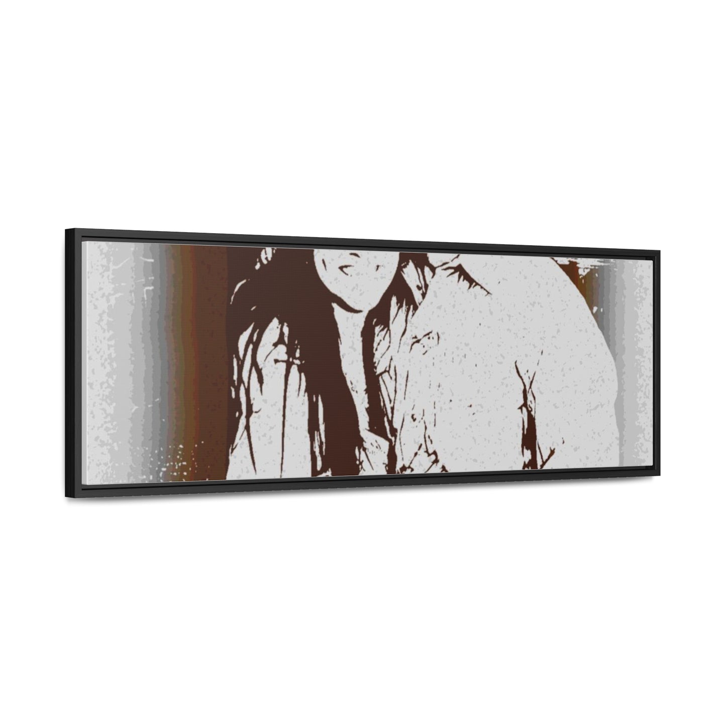 Gallery Canvas Wraps, Horizontal Frame ... "The Best Of Friends" ... Original Works ... December 2023 ... Central Idaho, USA.