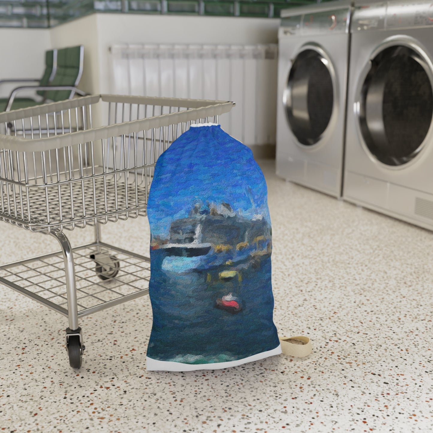 Laundry Bag ... Into Vancouver Harbor We Arrive: Celebrity Edge-Cruise ... Vancouver, British Columbia ... June 2024 ... Original Works