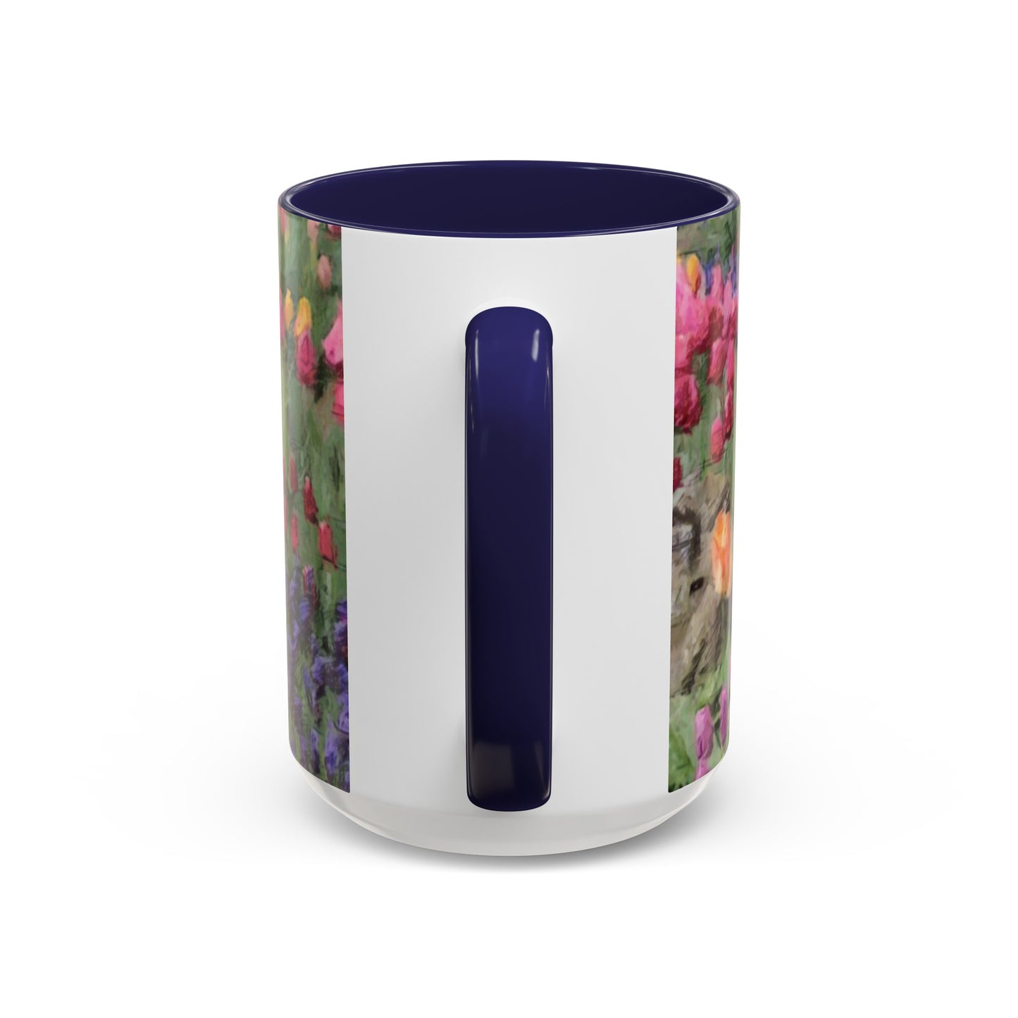 Accent Coffee Mug (11, 15oz) ... Skagit Valley Tulips ... Skagit Valley, Washington ... Family Archives ... Original Works ... Circa 1980's ...