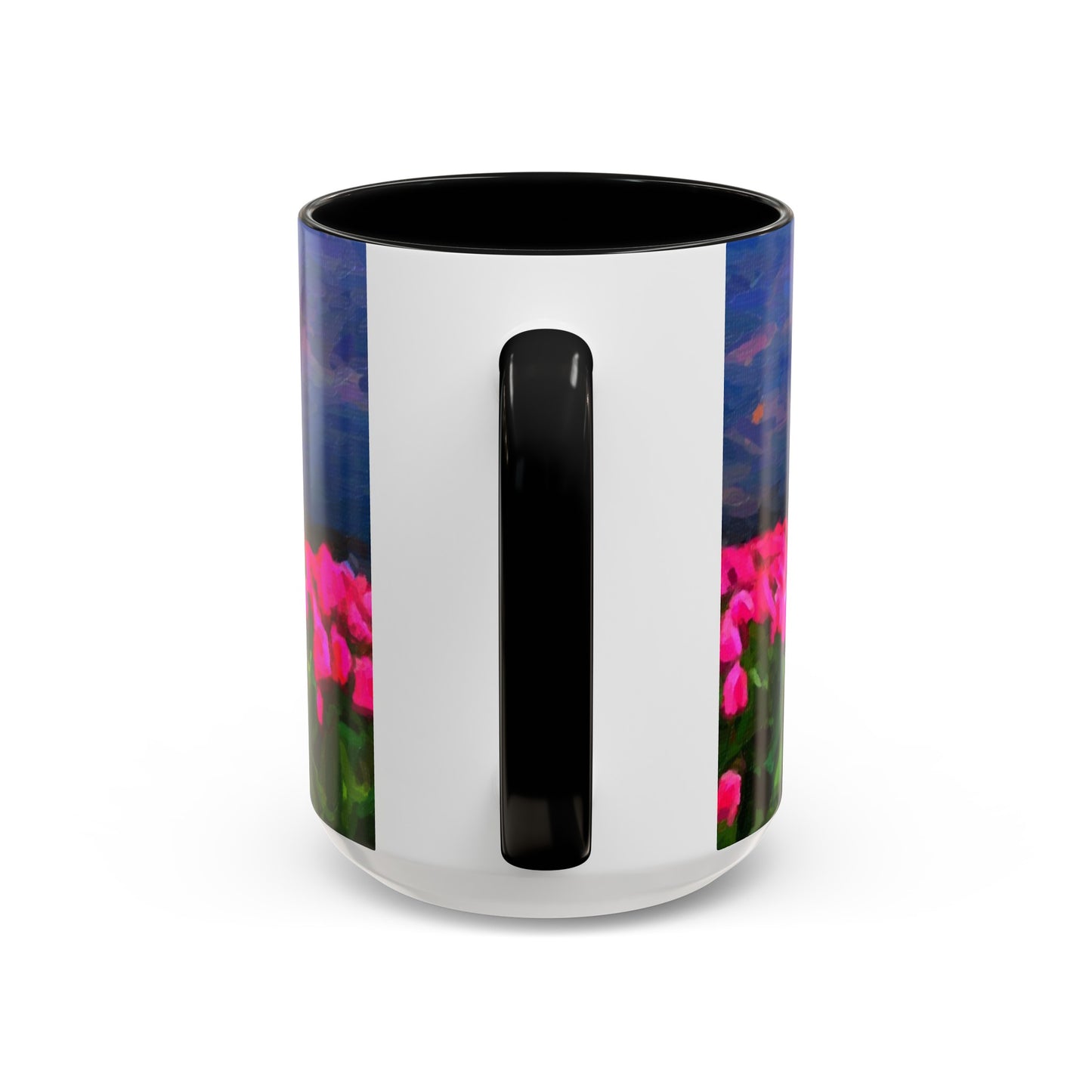 Accent Coffee Mug (11, 15oz) ... Skagit Valley Tulips ... Skagit Valley, Washington ... Family Archives ... Original Works ... Circa 1980's ...