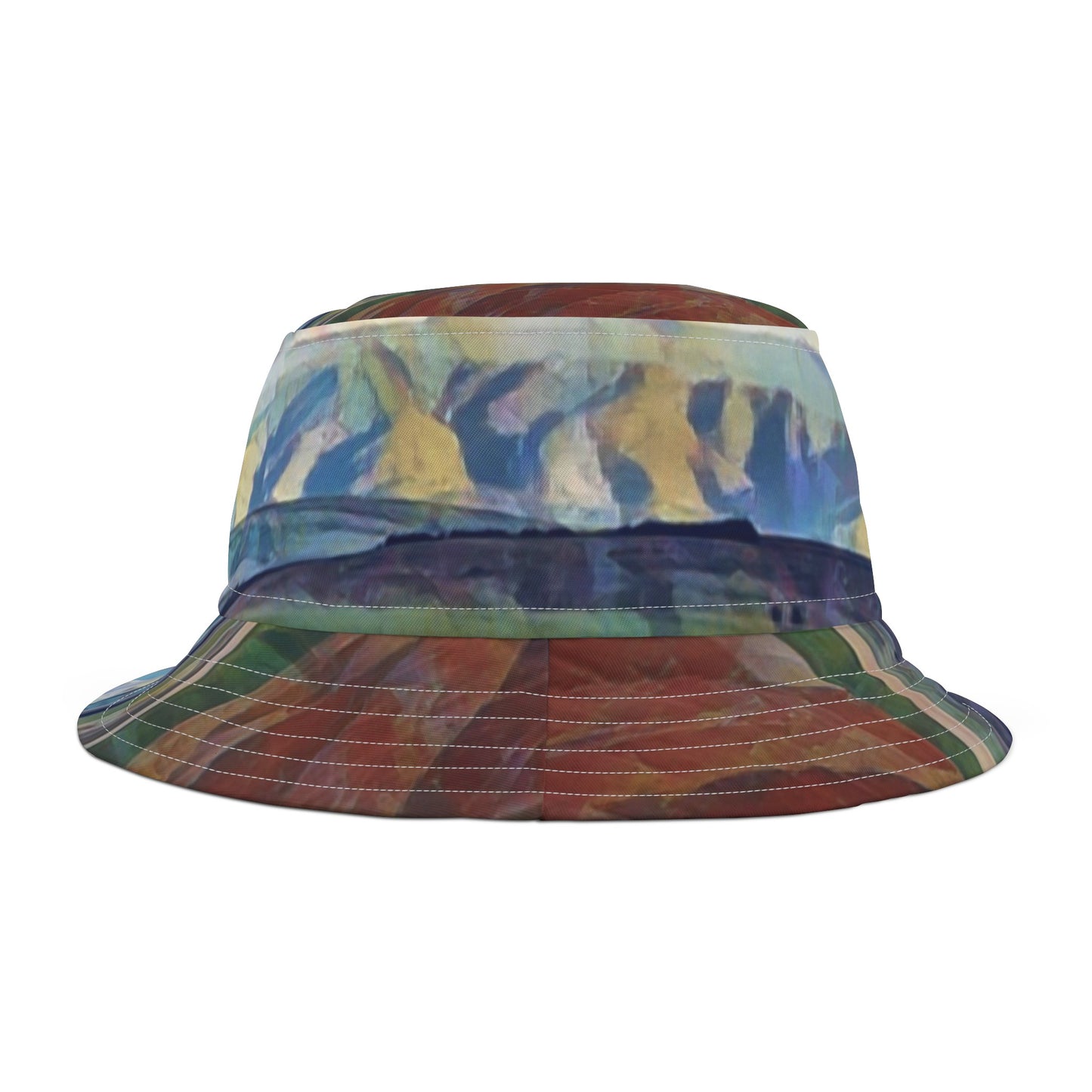 Bucket Hat (AOP) ...  On-The-Prairie .. "The Storm Is Brewing" ... Central Idaho: November 2023 ... Original Works ...