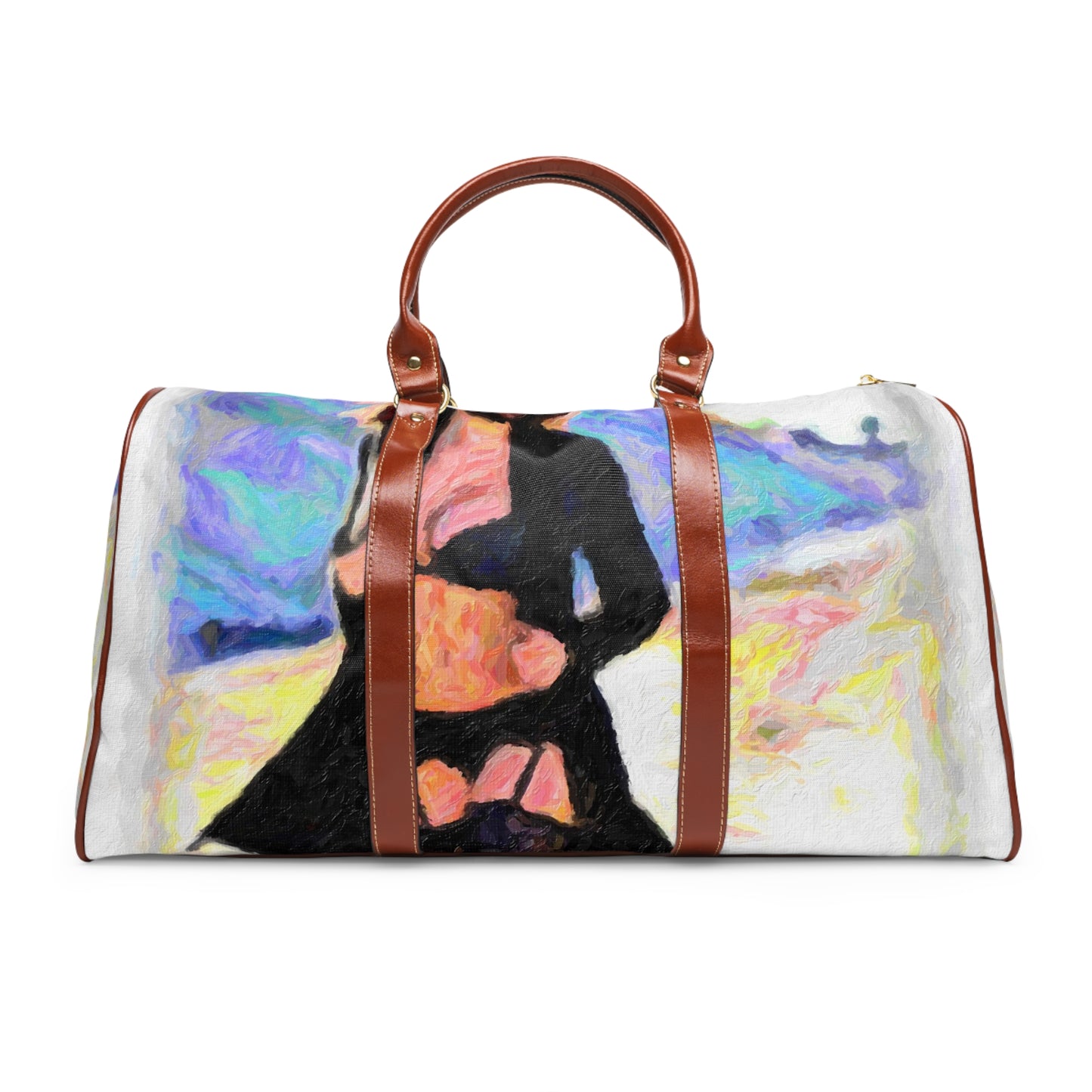 Waterproof Travel Bag ... The Low Spark of High_HEELED_Boys ... 'Garterbelt & Bra Inclusive!' ... Original Works ...