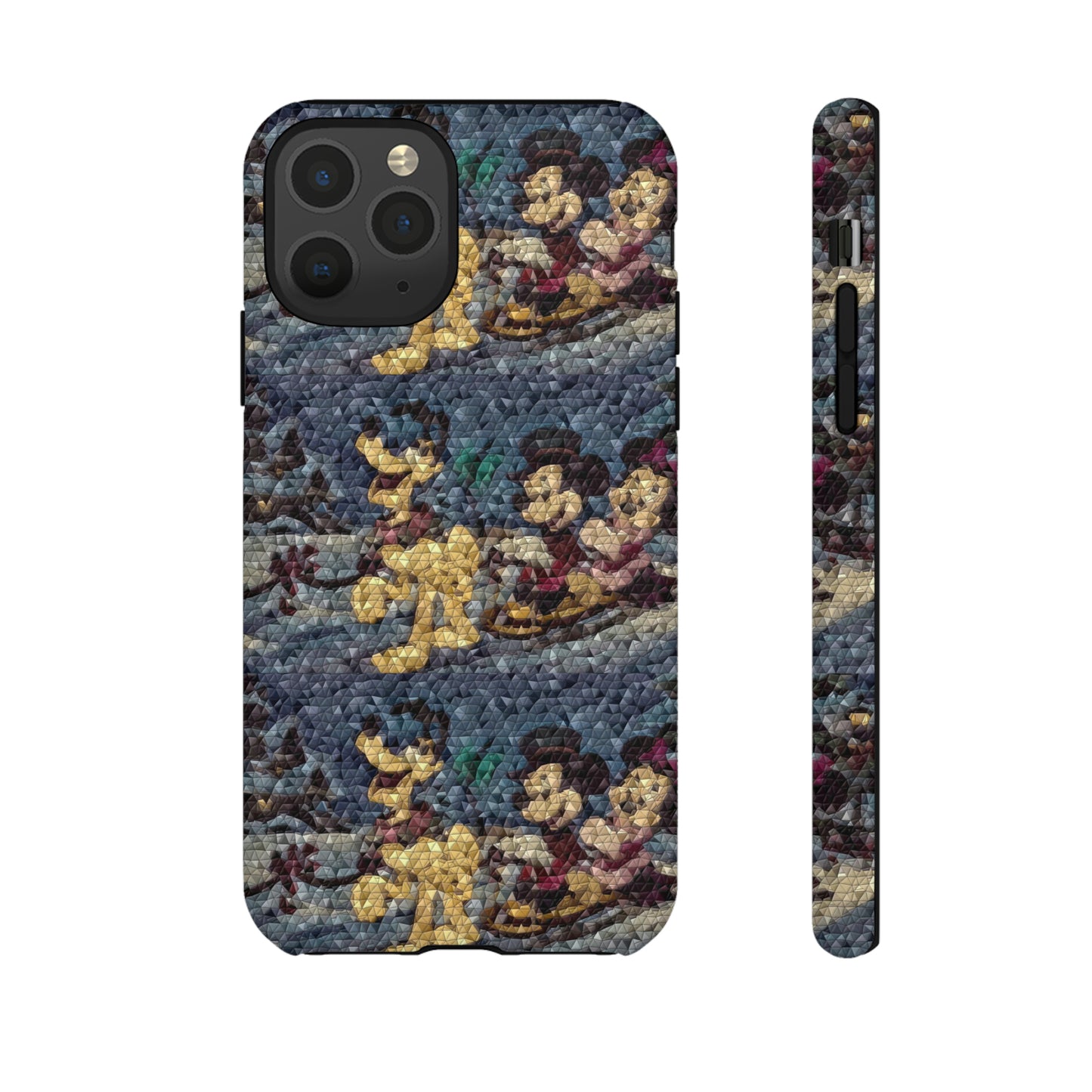 Tough Cases ... Mickey_N_Minnie Mouse & Pluto ... "A Winter Sleigh Ride" ... Original Works. Winter 2023 ...
