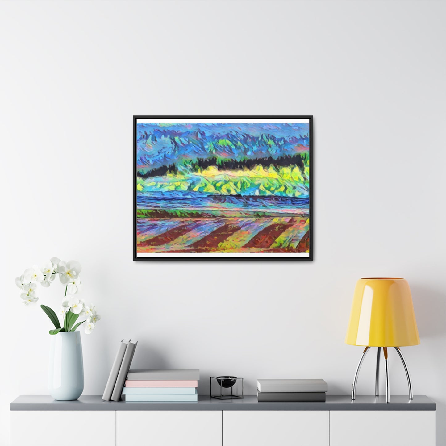 Gallery Canvas Wraps, Horizontal Frame ... On-The-Prairie .. "The Storm Is Brewing" ... Central Idaho: November 2023 ... Original Works ...