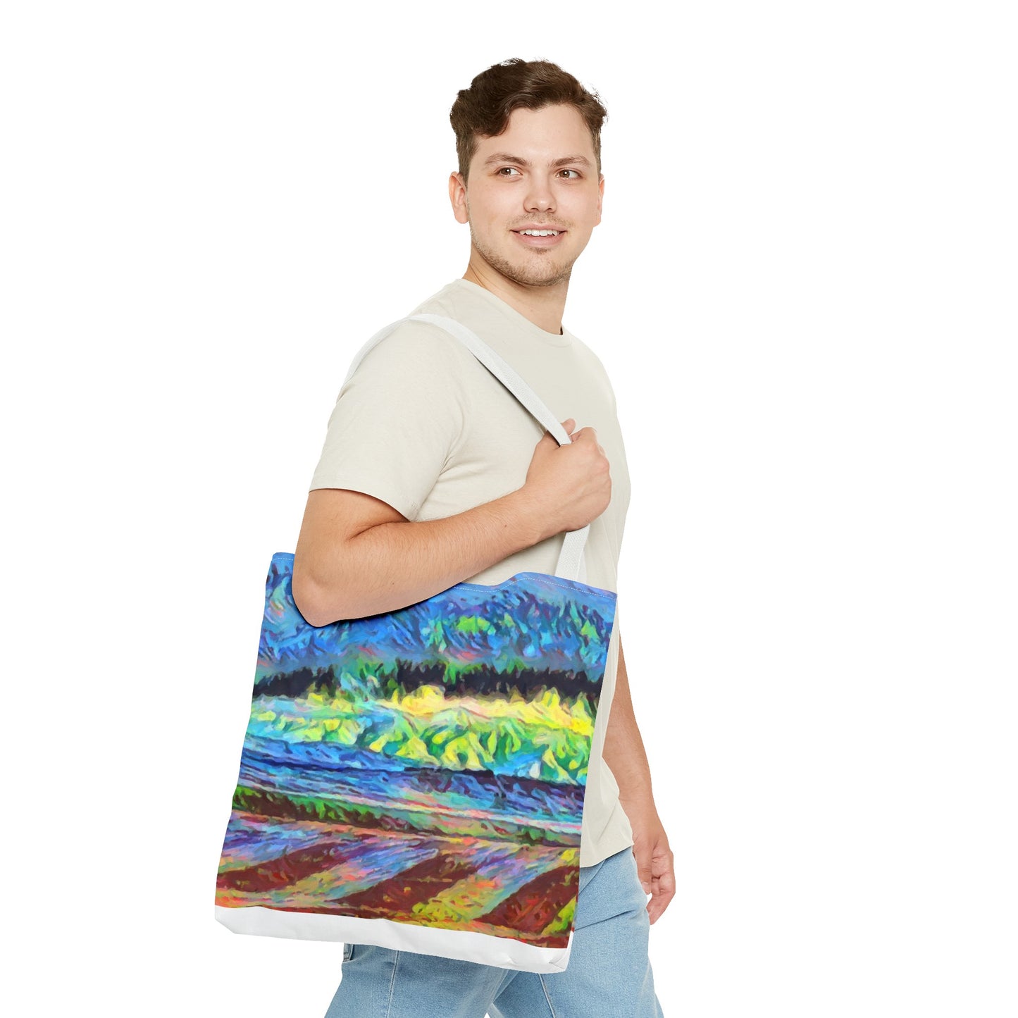 Tote Bag (AOP) ... On-The-Prairie .. "The Storm Is Brewing" ... Central Idaho: November 2023 ... Original Works ...