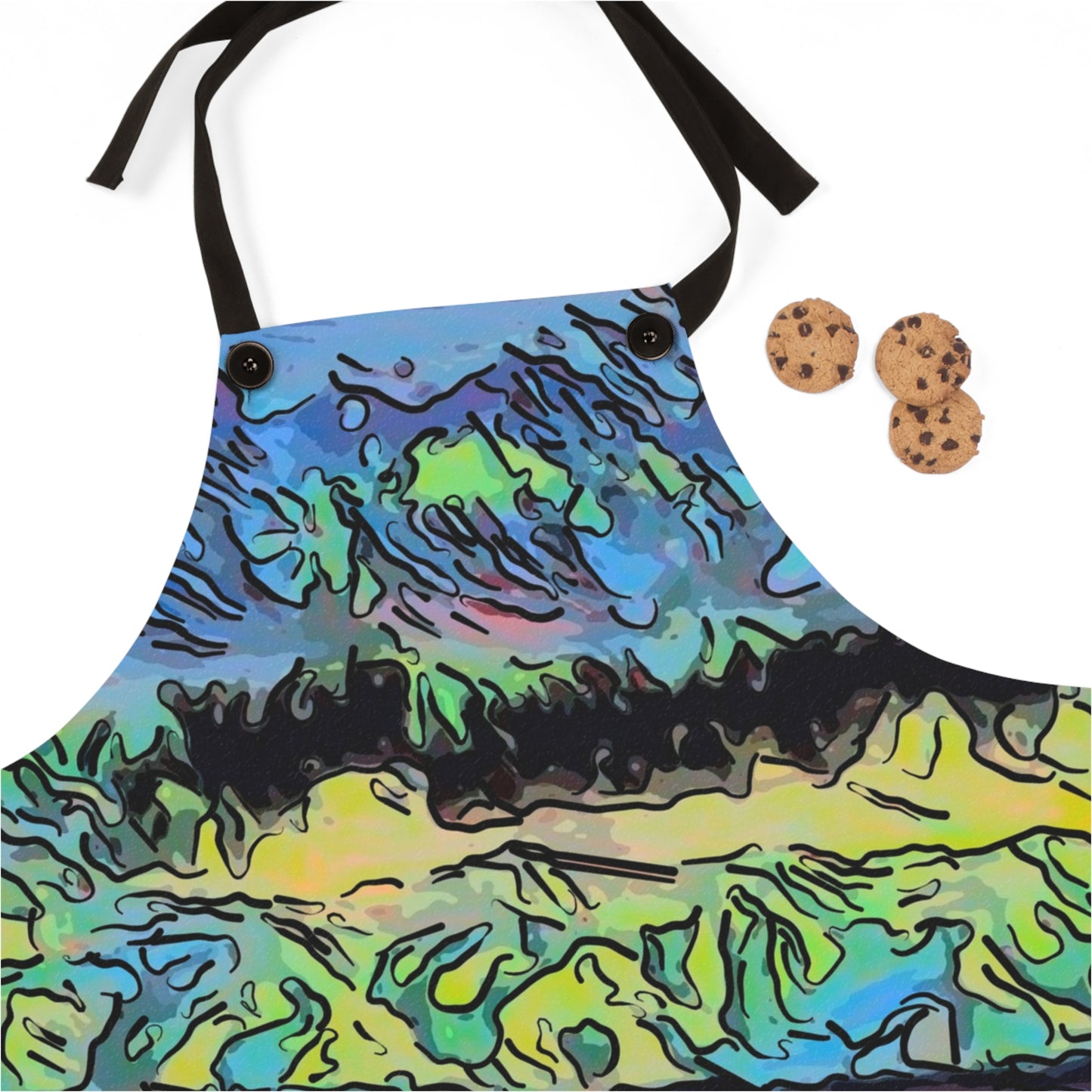 Apron (AOP) ... On-The-Prairie .. "The Storm Is Brewing" ... Central Idaho: November 2023 ... Original Works ...