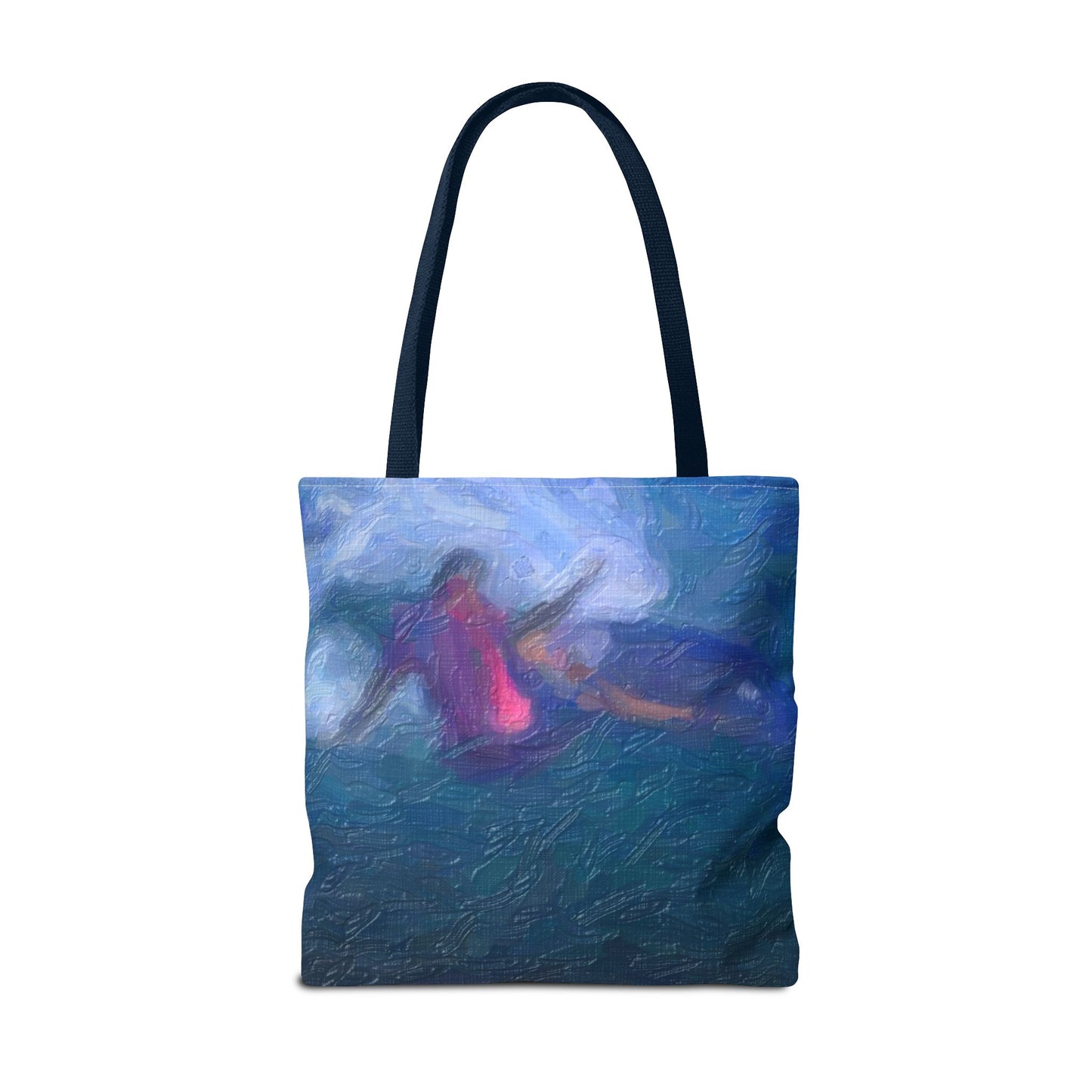 Tote Bag (AOP) ... Paris_2024_Surfing Competition-Tahiti_French-Polynesia .... 'Gabriel Medina World Campion Drops-In' ... Original Works ...