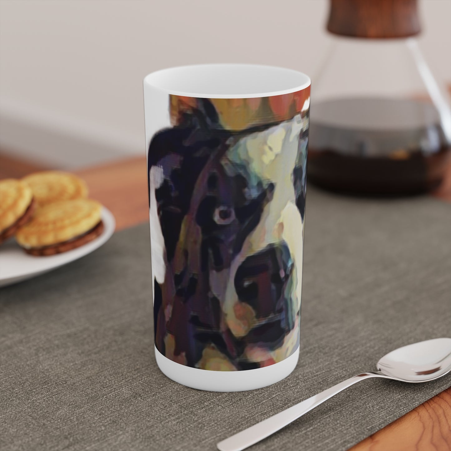 Conical Coffee Mugs (3oz, 8oz, 12oz) ... Ozzie-Hippensteel ... "Don't Cry Now ... Dry-Your_Eyes ... On The Wind". Oriignal Works. May 2023.