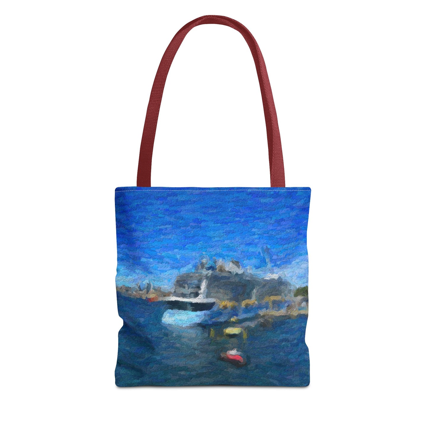 Tote Bag (AOP) ... Into Vancouver Harbor We Arrive: Celebrity Edge-Cruise ... Vancouver, British Columbia ... June 2024 ... Original Works