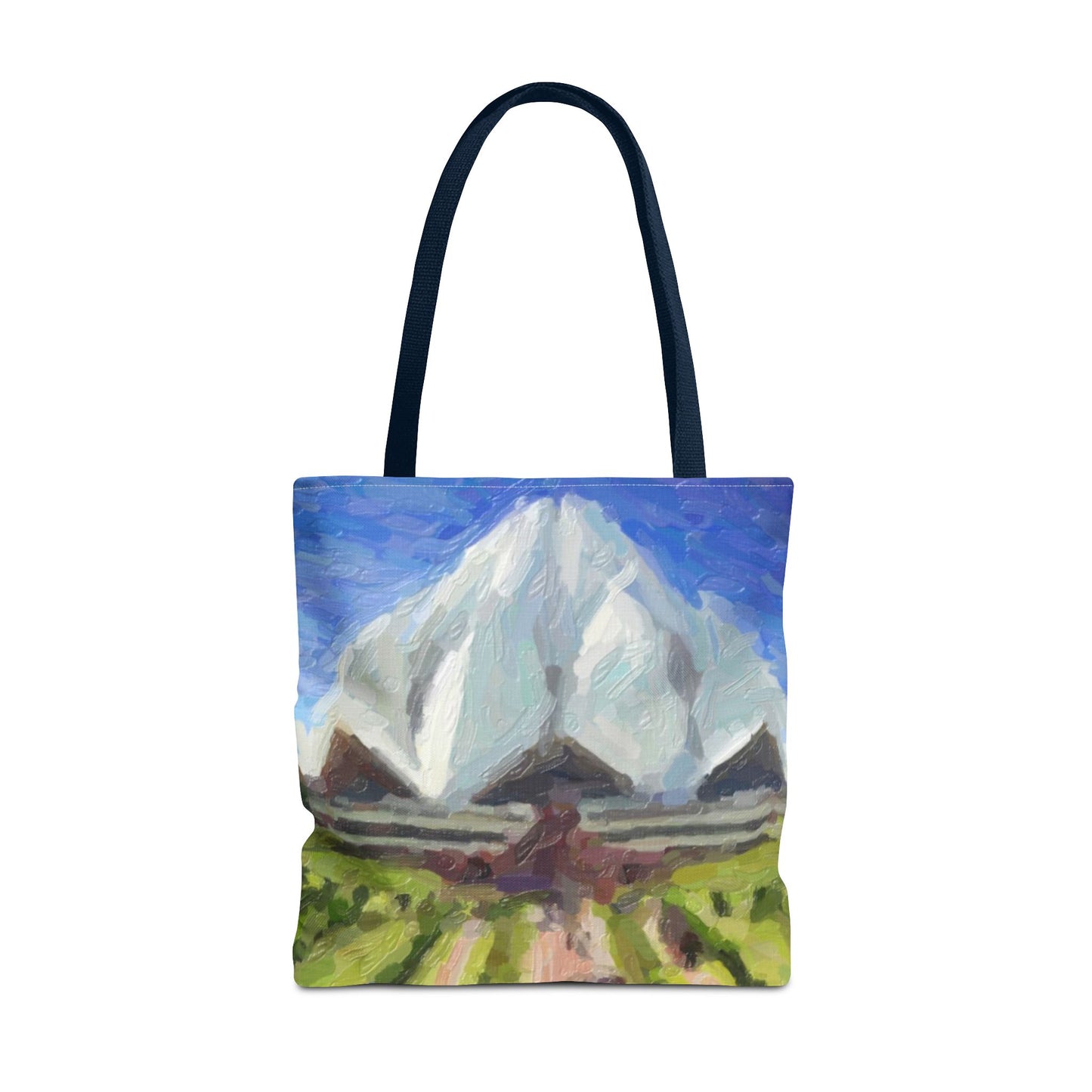 Tote Bag (AOP) ... Bahai'i-House-Of-Worship ... "New Delhi's World-Famous Lotus Temple" ... Original Works ... Delhi, India: Circa 2003-2007 ...